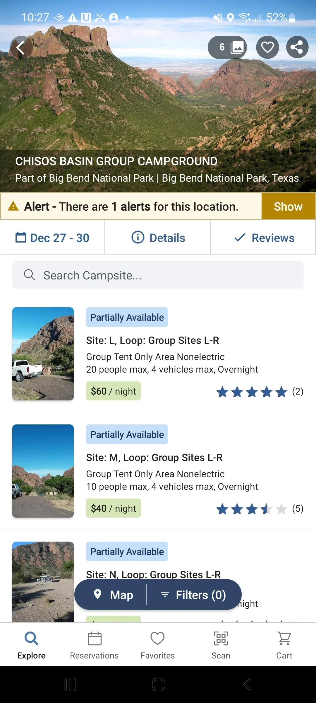 Ford Bronco Big Bend meet up? Screenshot_20220627-222721_Recreationgov