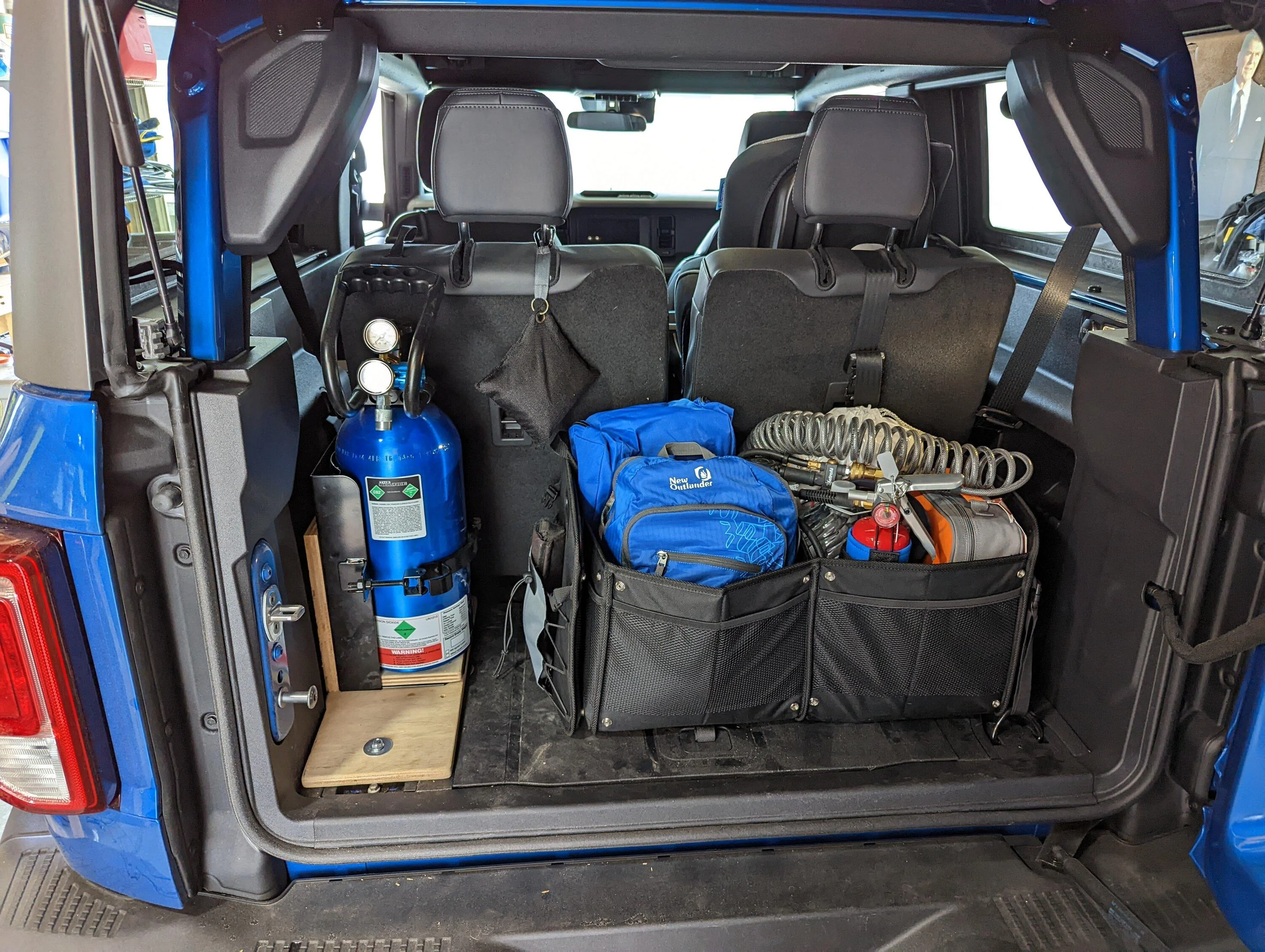 Ford Bronco Post your trunk storage organization solutions PXL_20220407_182136833
