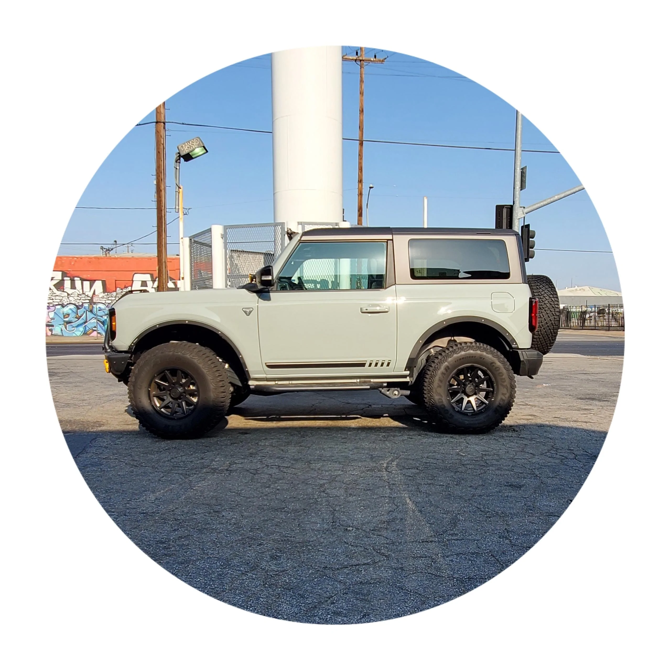 Ford Bronco Show us your installed wheel / tire upgrades here! (Pics) PhotoGrid_Plus_1654973286419