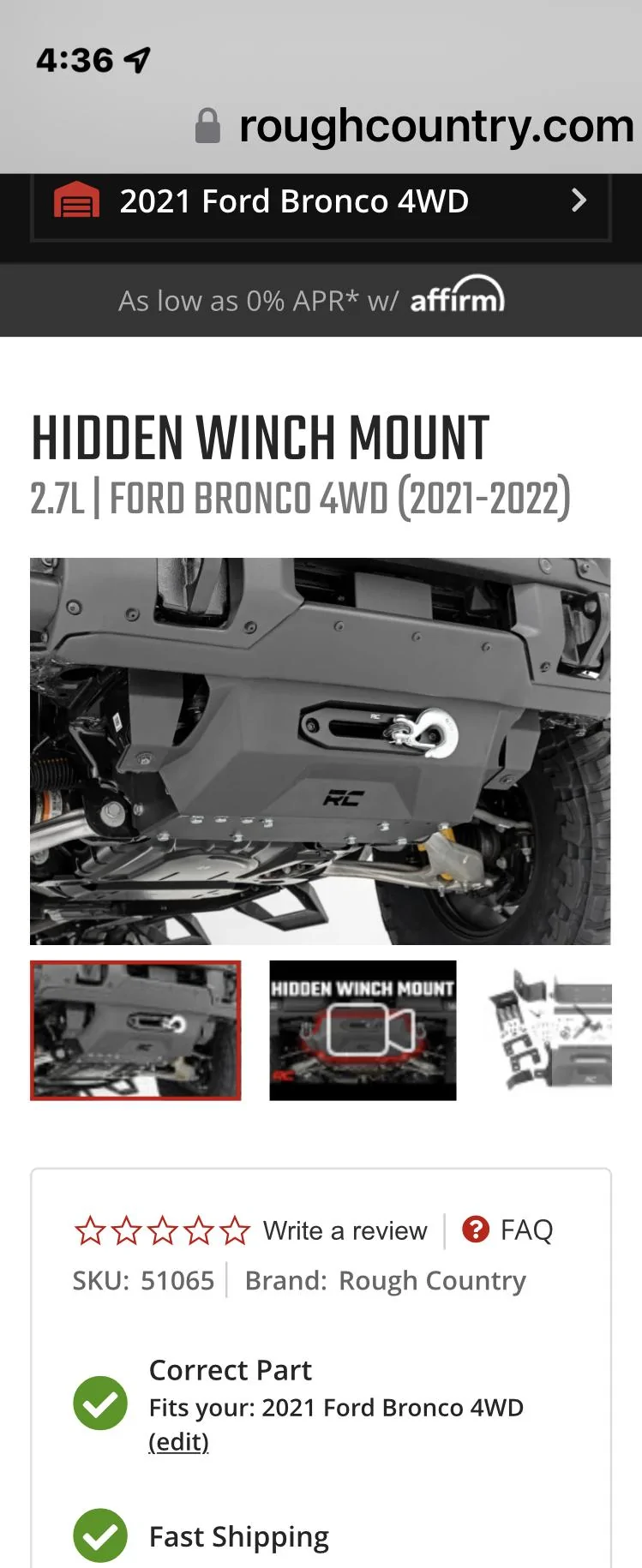Ford Bronco Rough country winch mount unbox/ INSTALL tips. 47D56AE4-525B-4284-A1BF-BC603F61083A