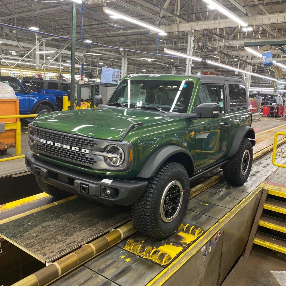 Ford Bronco 6/20/22 Build Week Group My Bronco Assembly Line