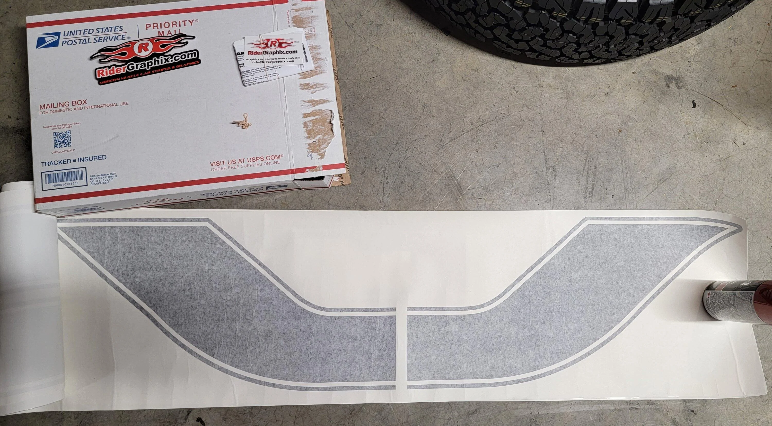 Ford Bronco Ridergraphix Retro Side Stripe stripe1
