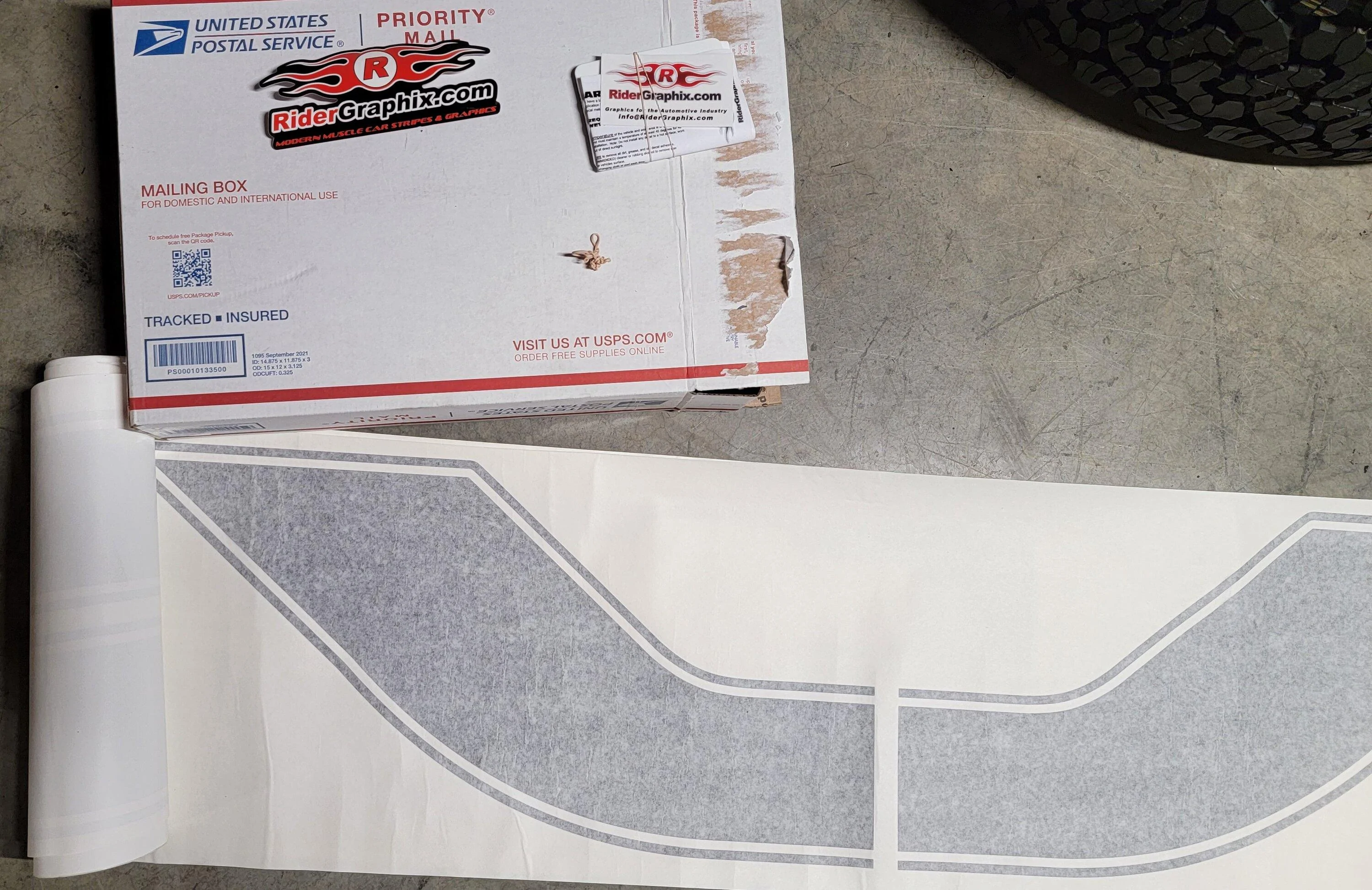 Ford Bronco Ridergraphix Retro Side Stripe stripe2