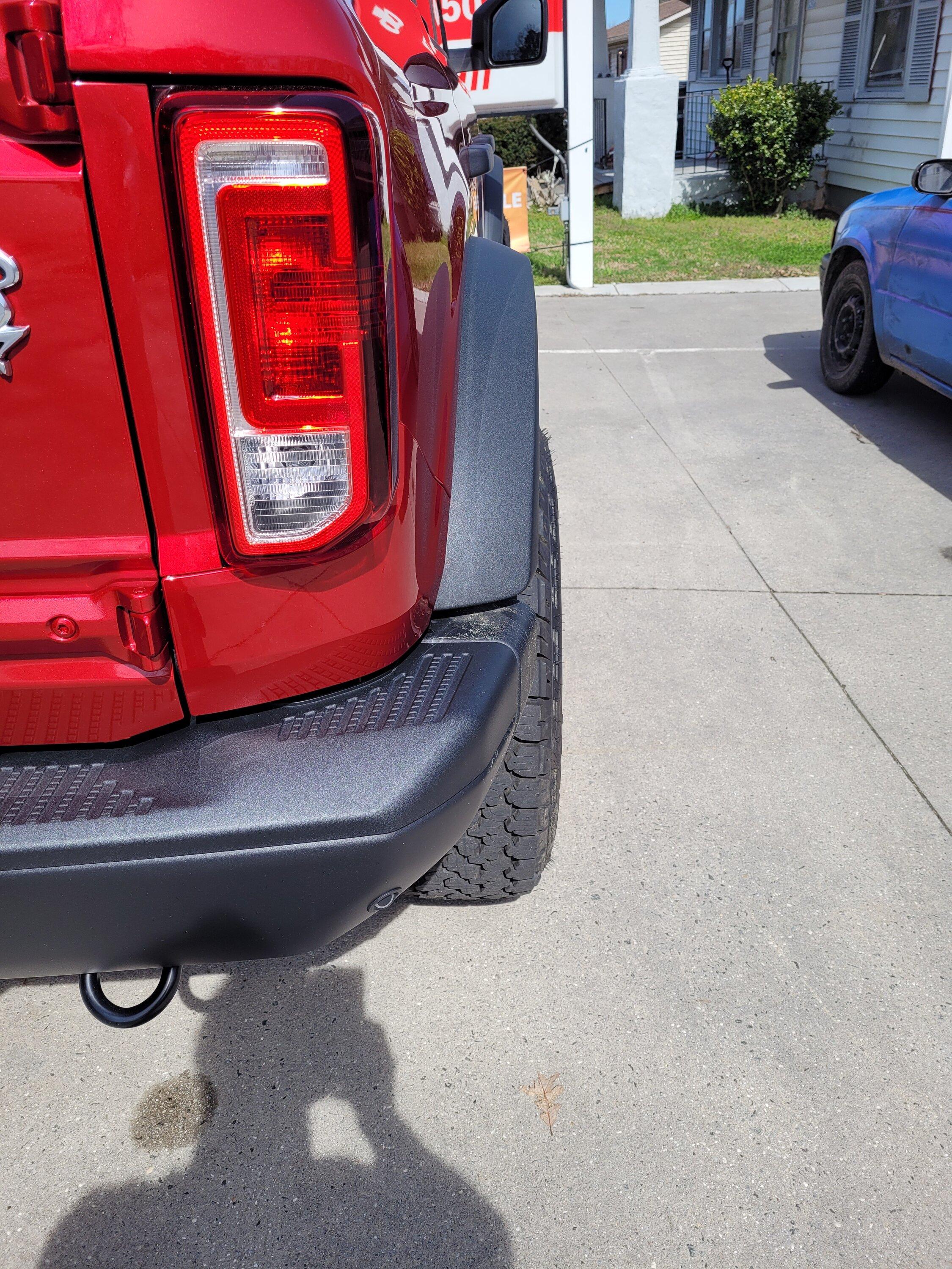 Ford Bronco 2022 Big Bend Wheels - Will They Fit? 20220314_122213