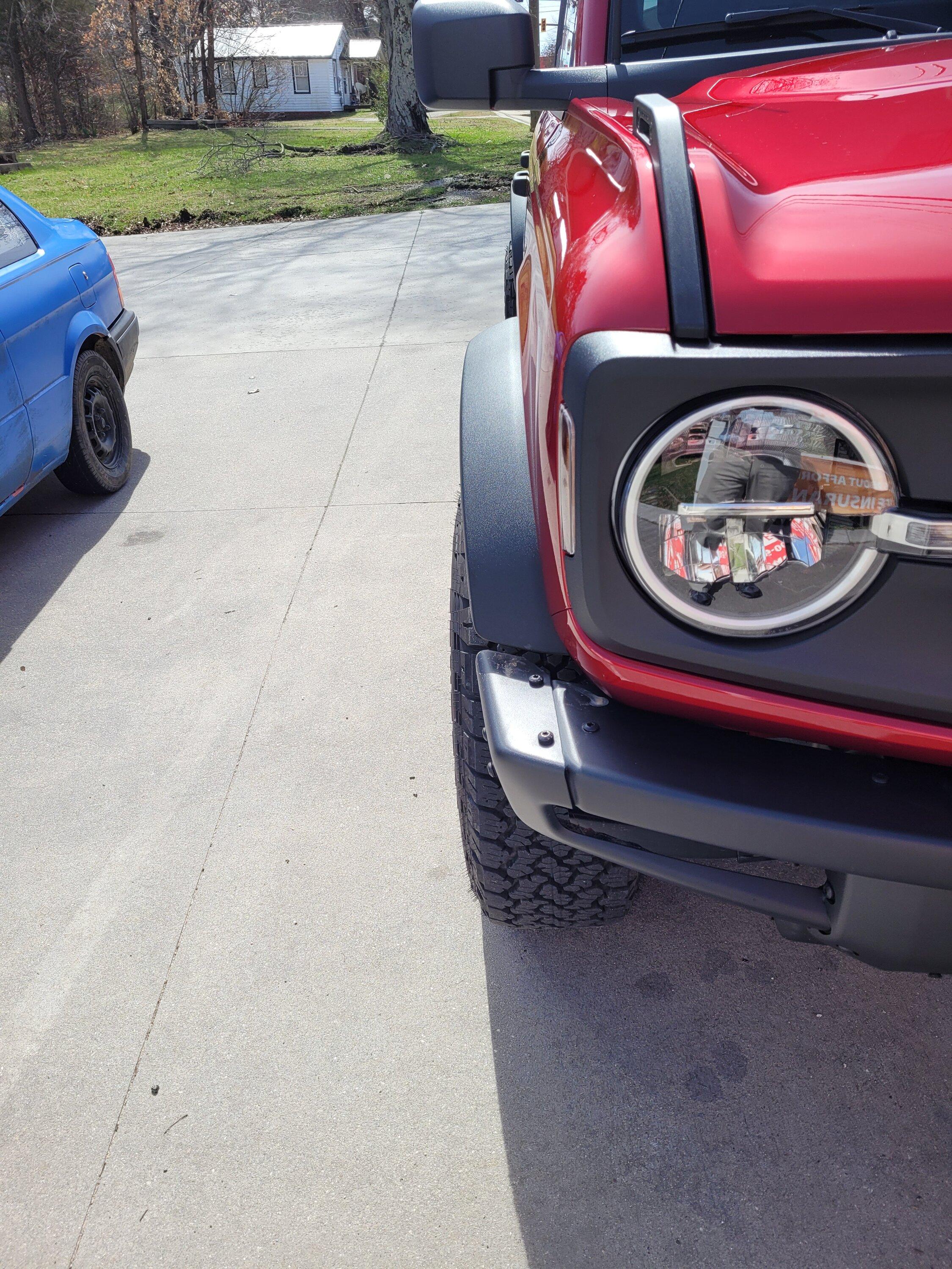 Ford Bronco 2022 Big Bend Wheels - Will They Fit? 20220314_122149