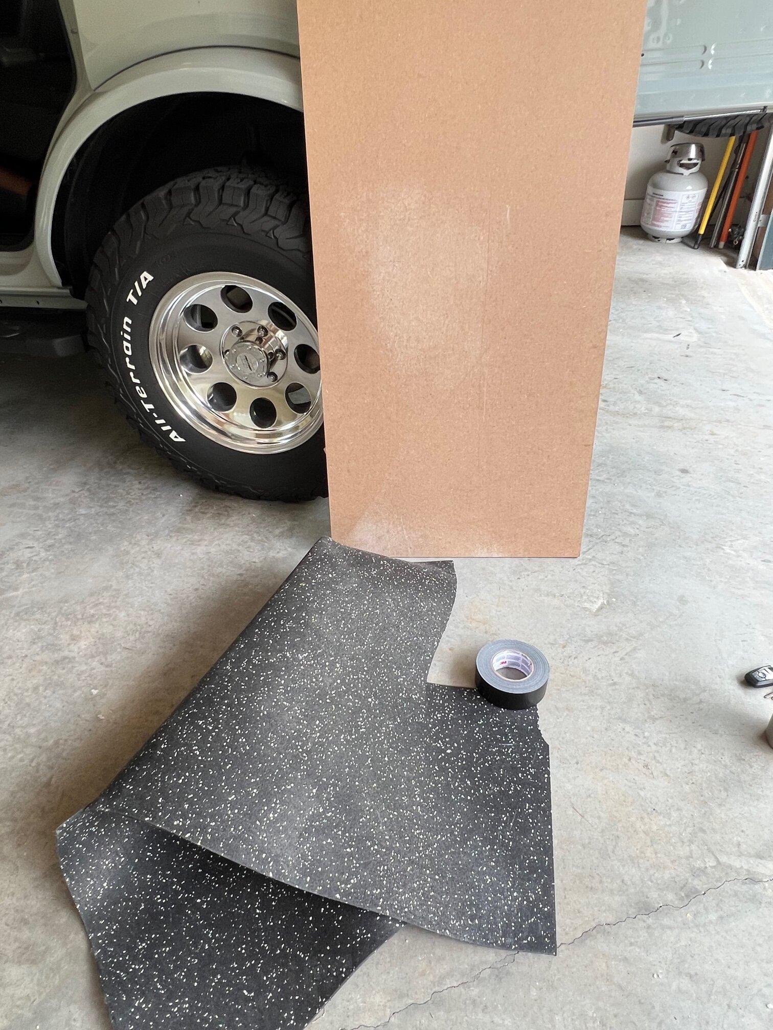 Ford Bronco Cargo Shelf Hack Project IMG_0443