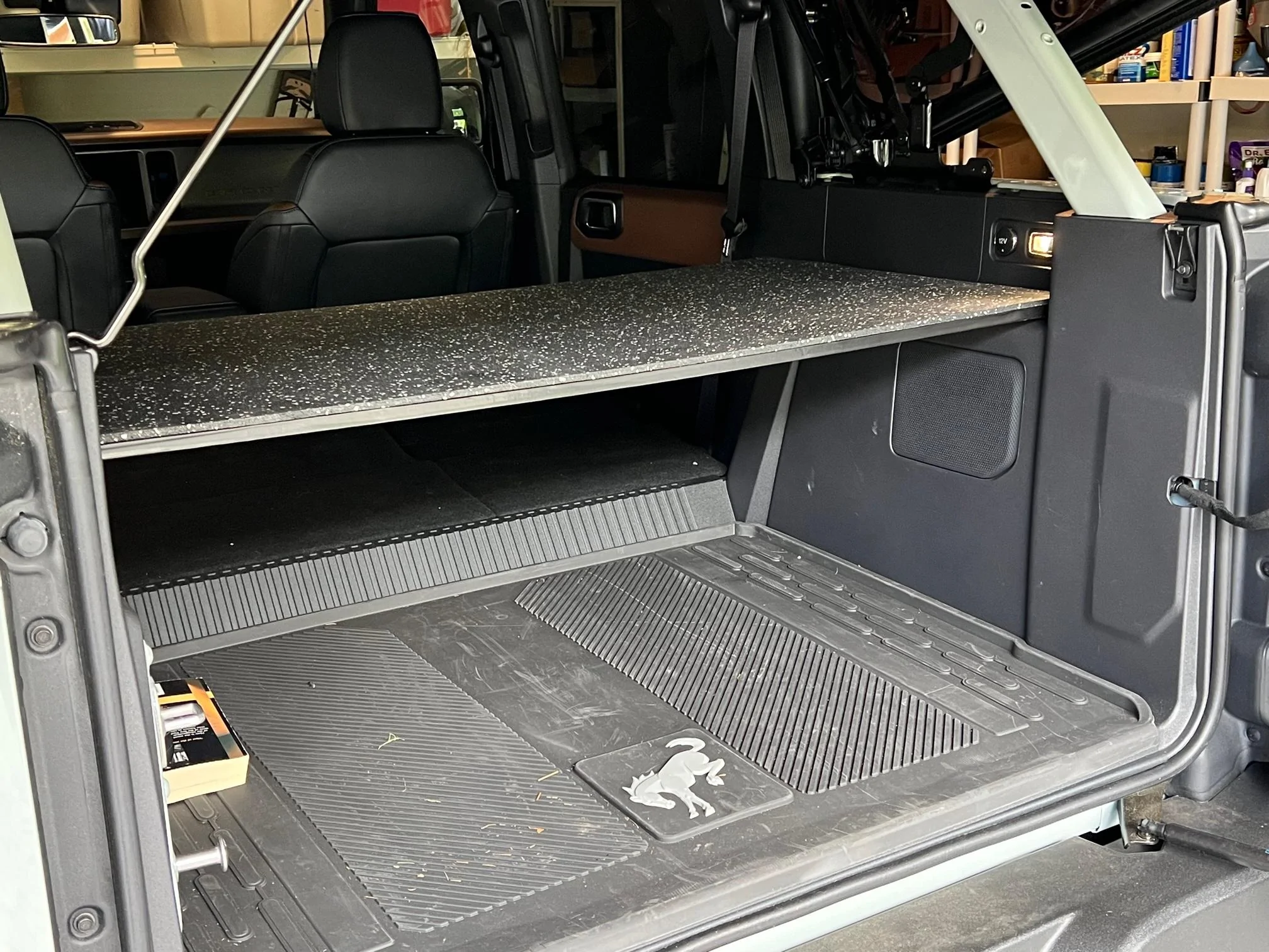 Ford Bronco Cargo Shelf Hack Project IMG_0450