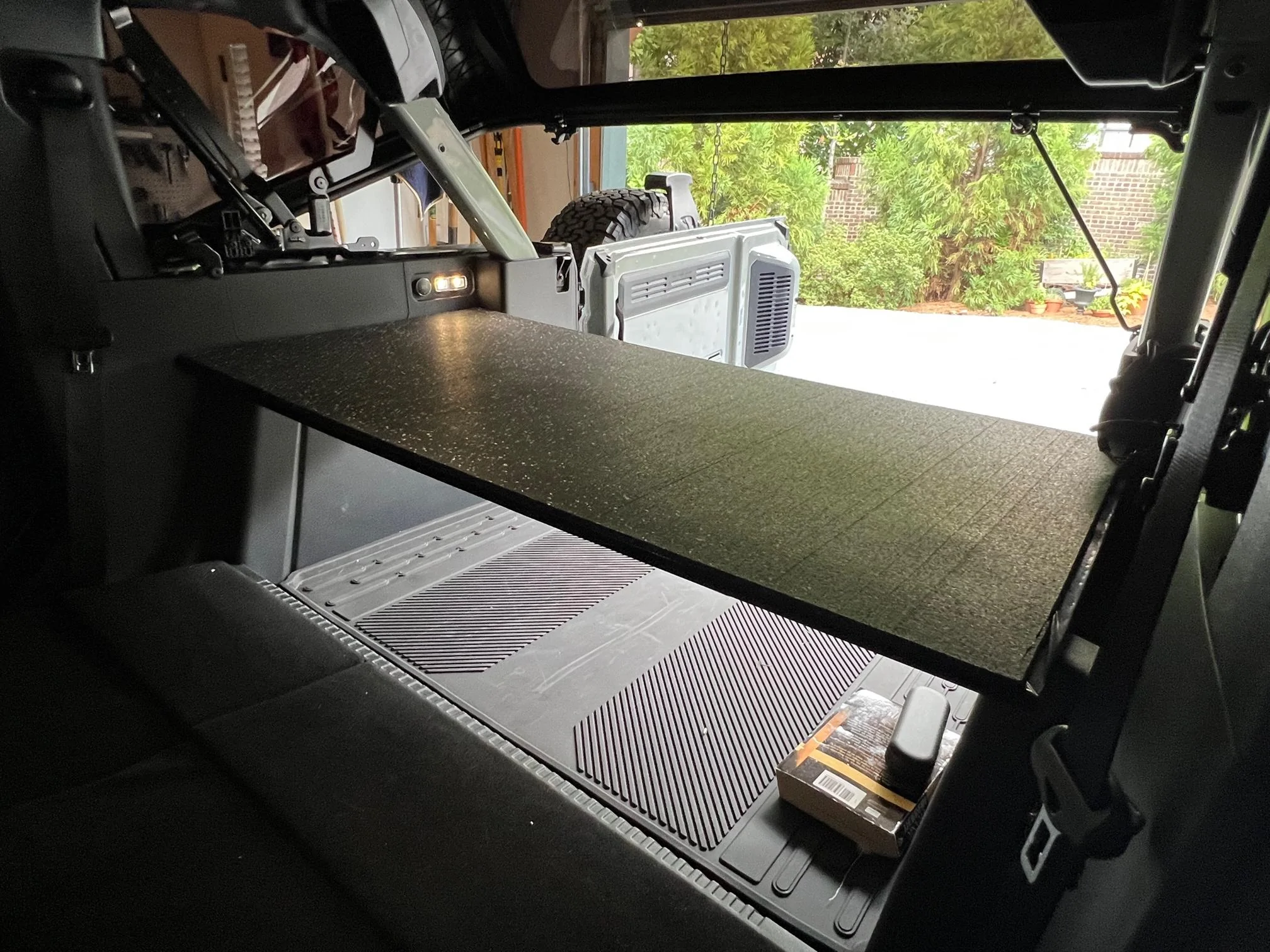 Ford Bronco Cargo Shelf Hack Project IMG_0451