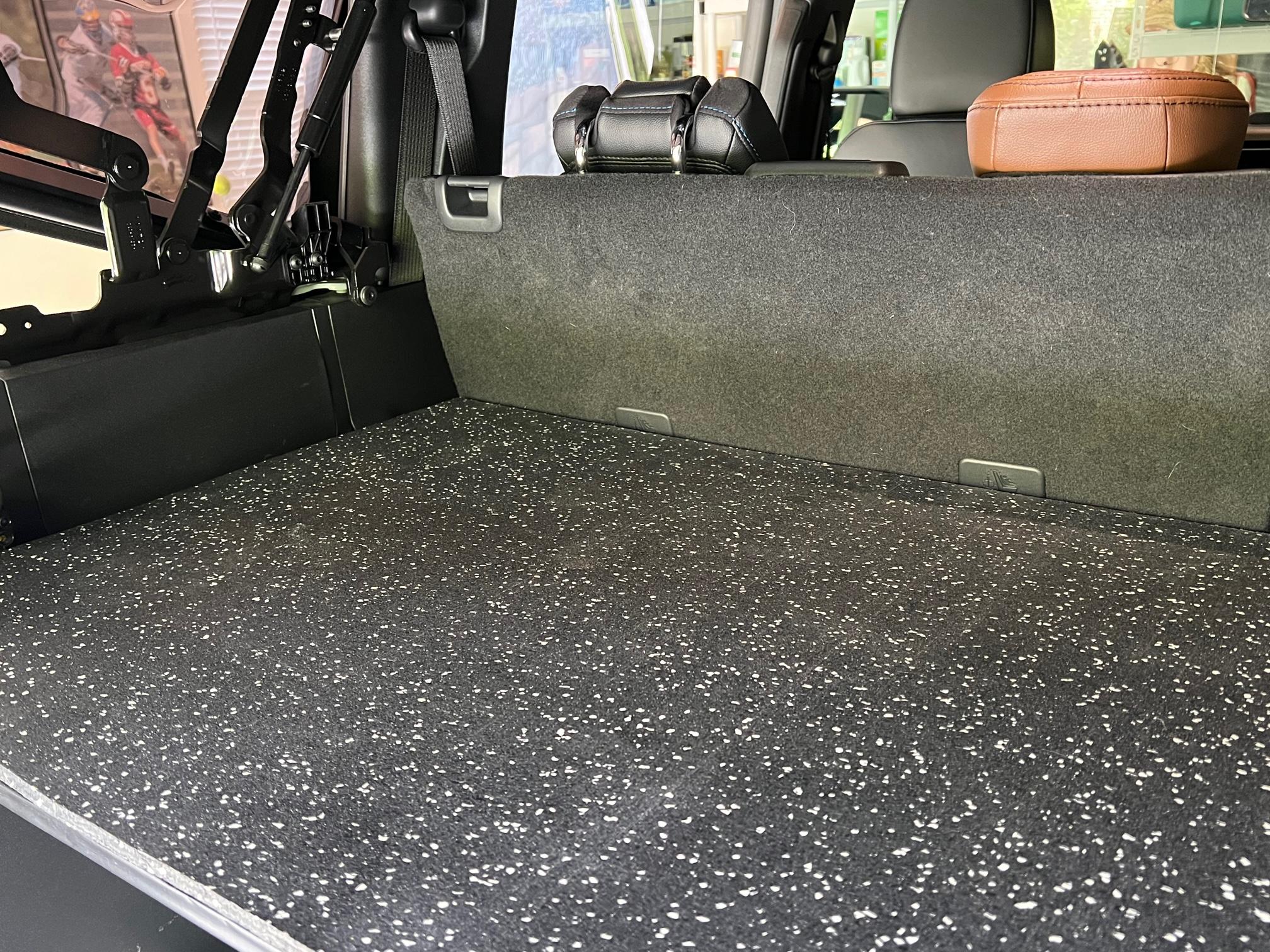 Ford Bronco Cargo Shelf Hack Project IMG_0453