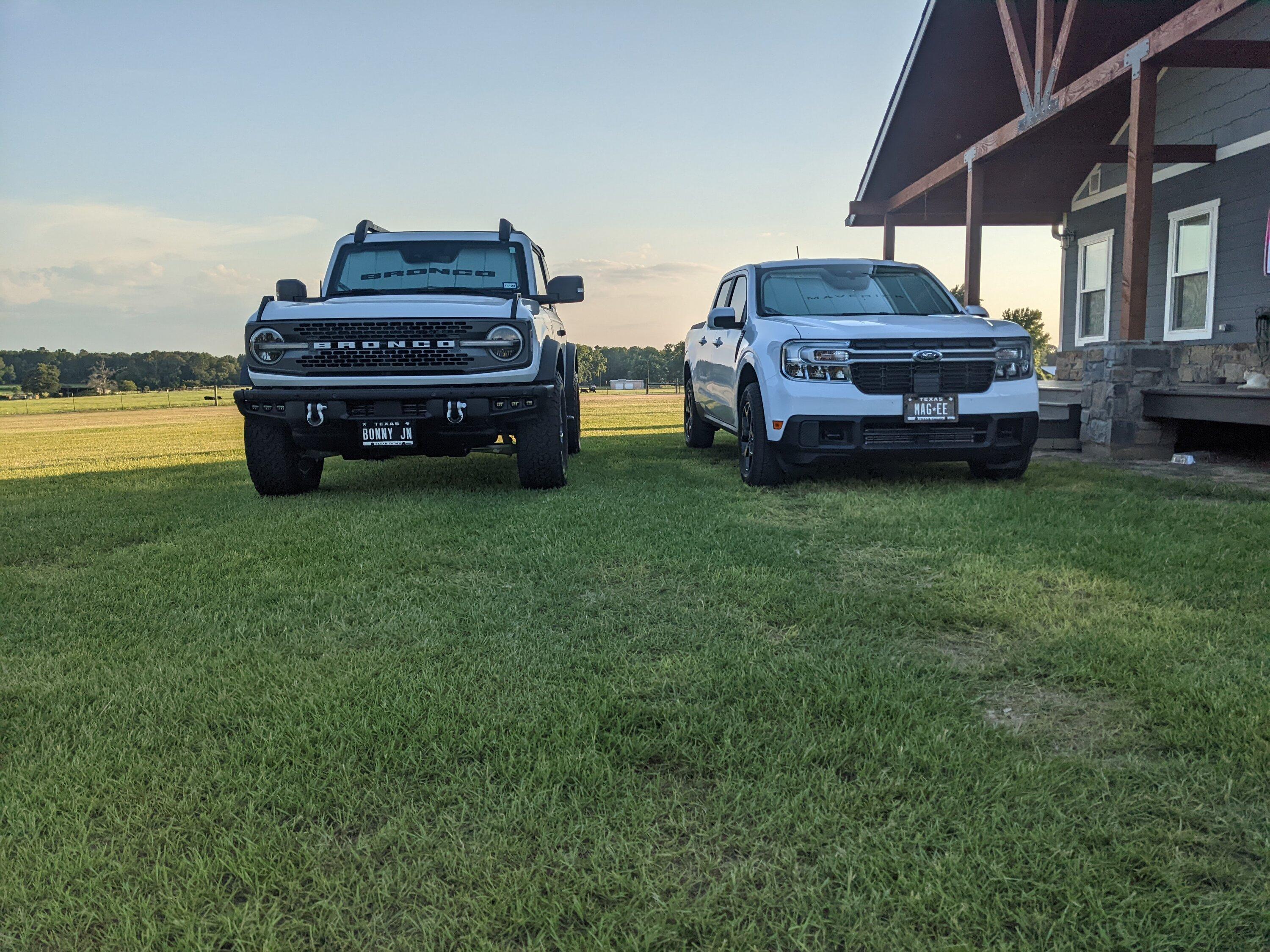 Ford Bronco Ordered a hybrid Maverick! PXL_20220622_003953943