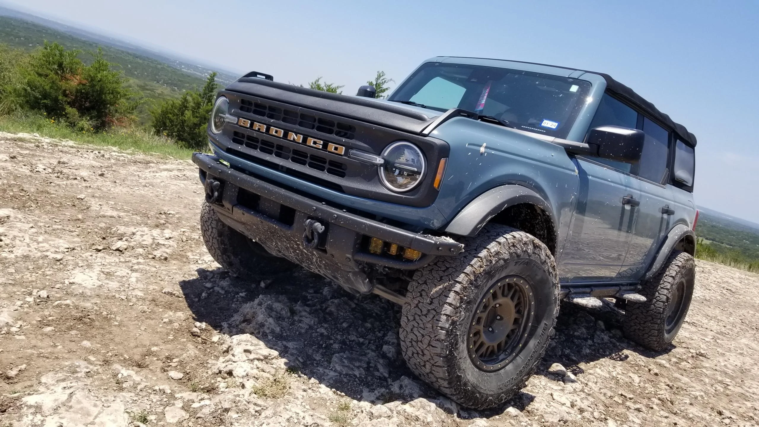 Ford Bronco Review: RTR bumper end caps. 20220609_131846