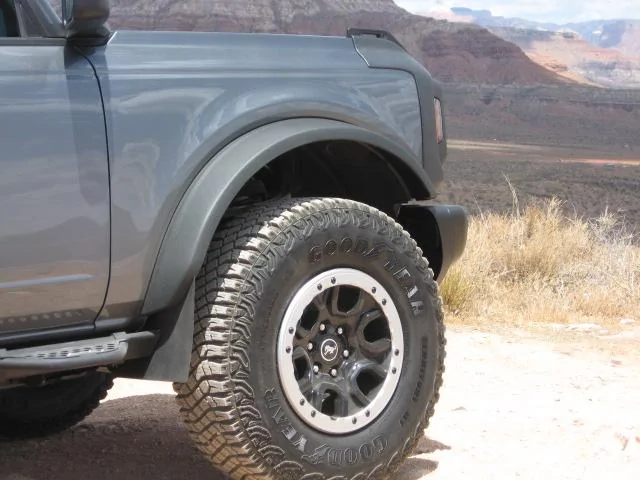 Ford Bronco Lucchese’s cheap DIY small custom-made Front Mud-Flaps HACK for $9 IMG_2422