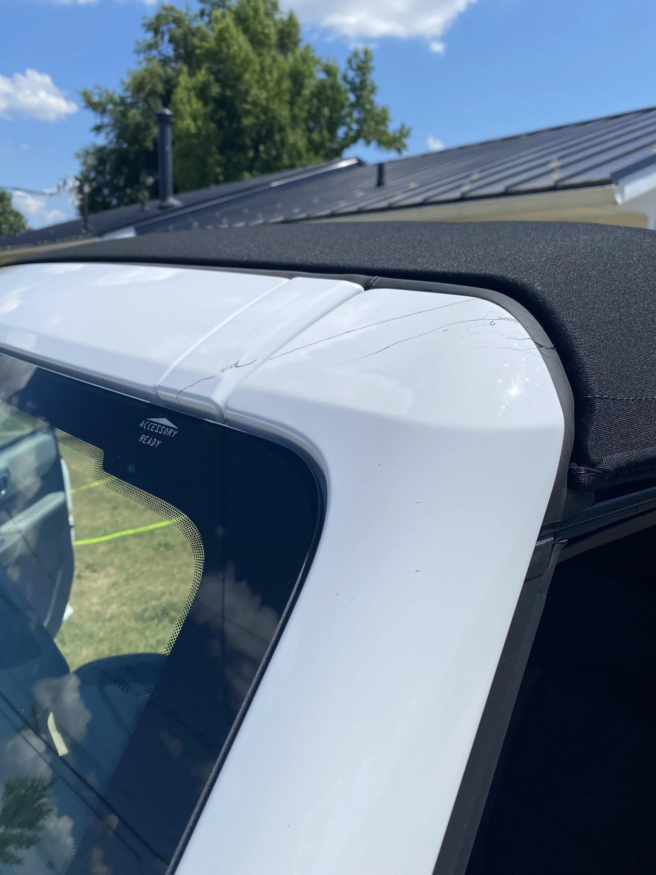 Ford Bronco Melting sealant/adhesive from soft top? image_67177217