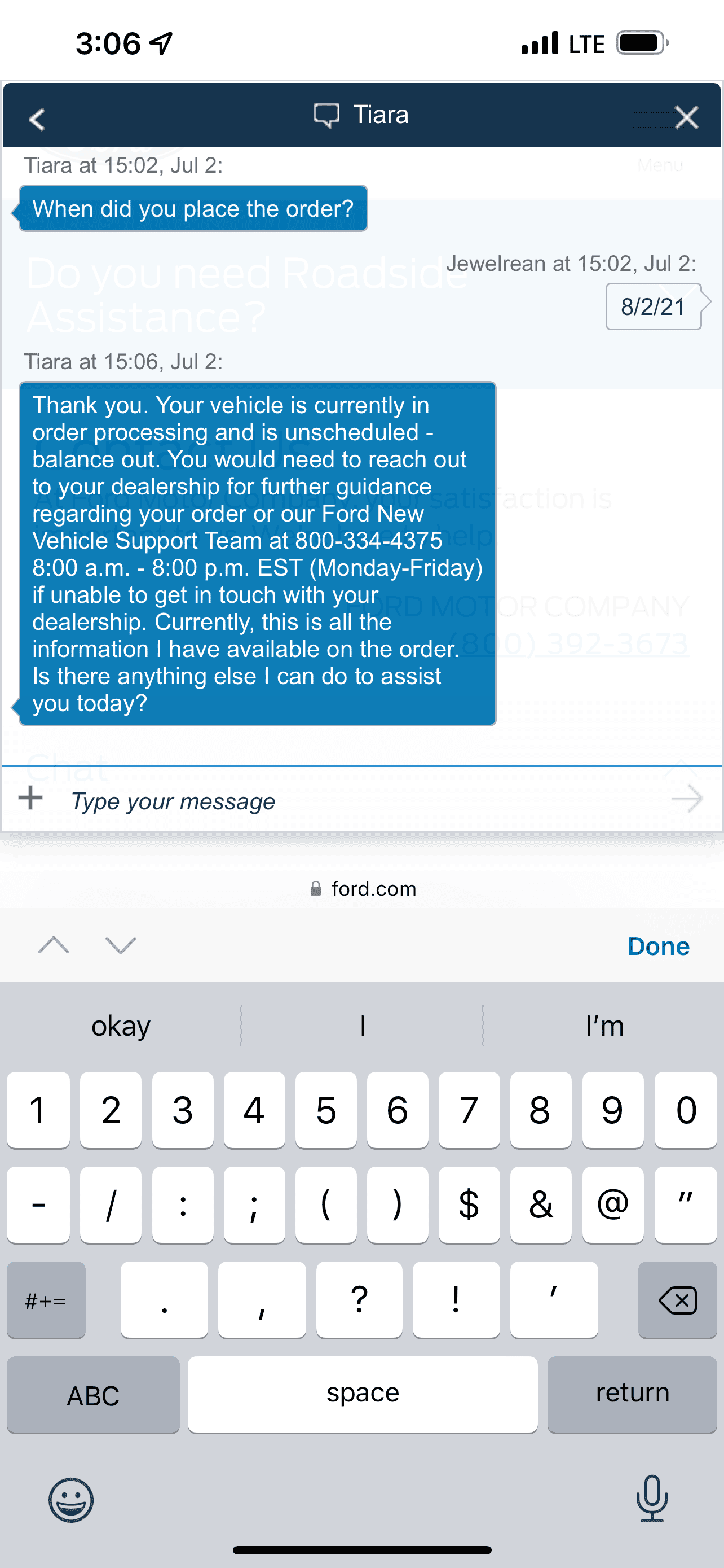 Ford Bronco Customer Service Intel as of 6/27/22 on Ordering, Scheduling, Production 98AD37B0-BE74-4641-91B2-E1A80F10AB98