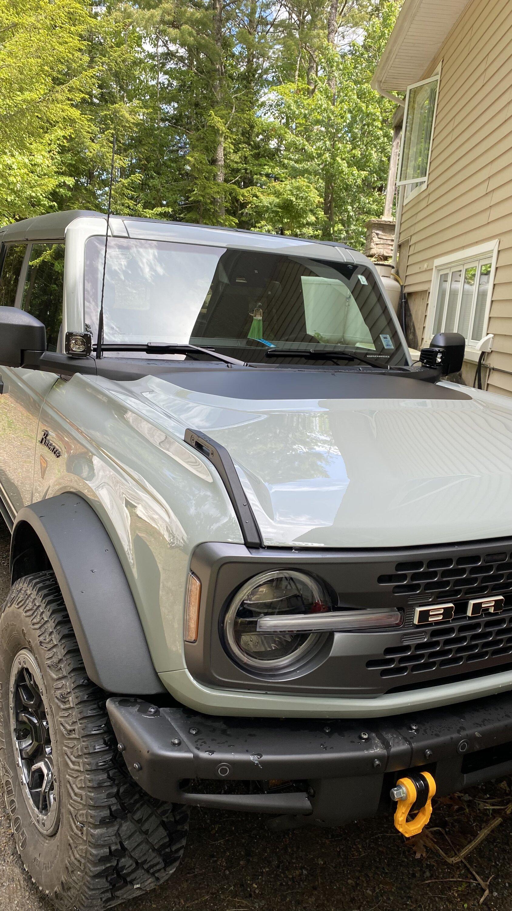 Ford Bronco Anyone running 1 inch wheel spacers? F4955306-E5A4-4481-BFEF-6736AC42B985