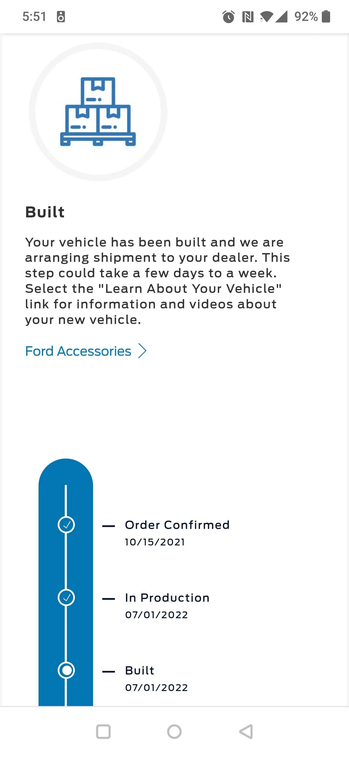 Ford Bronco 06/27/22  Build week group Screenshot_20220703-055129