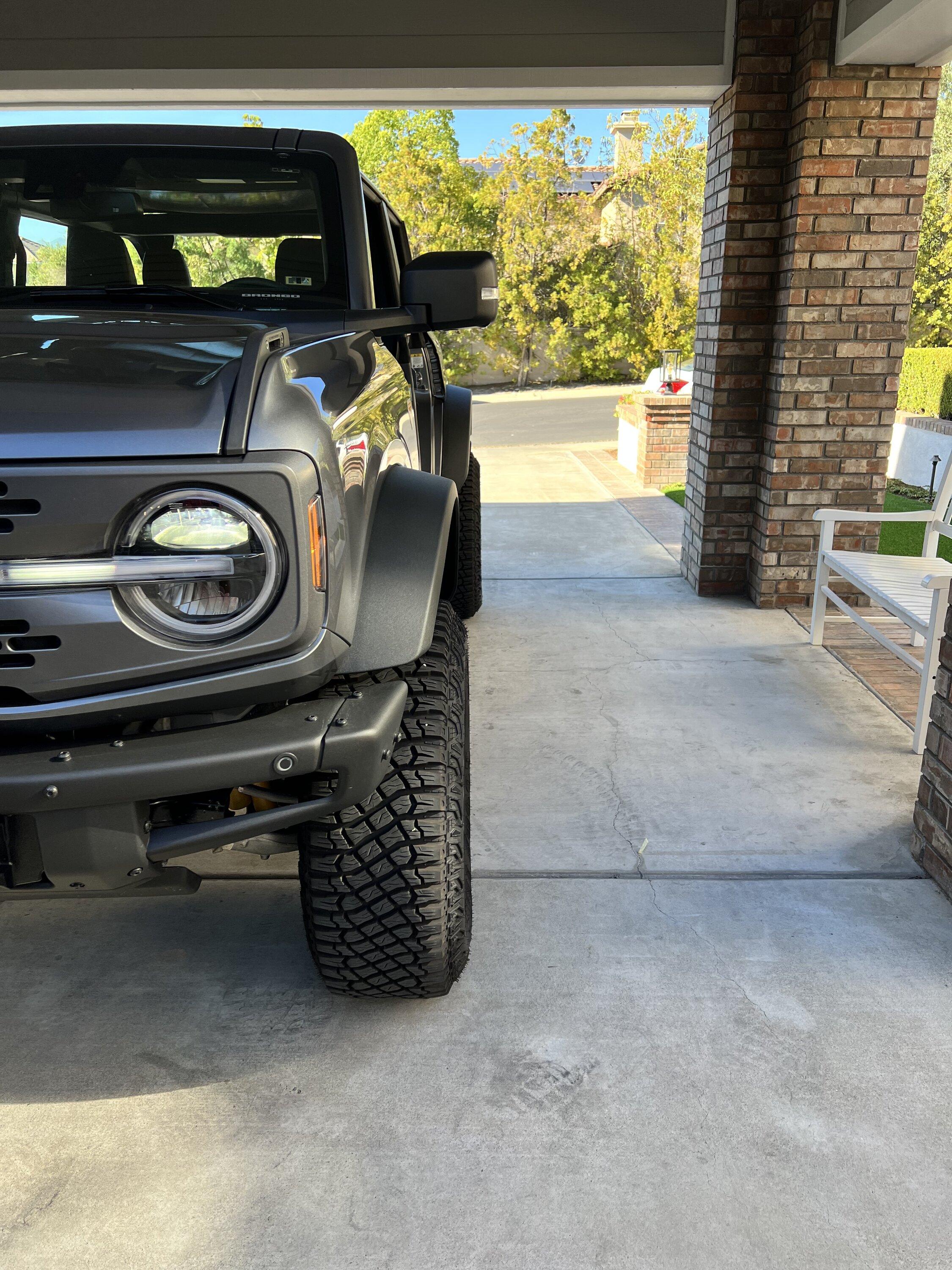 Ford Bronco Anyone running 1 inch wheel spacers? 70FBB0C5-8447-4415-922B-7FB2BDB80939