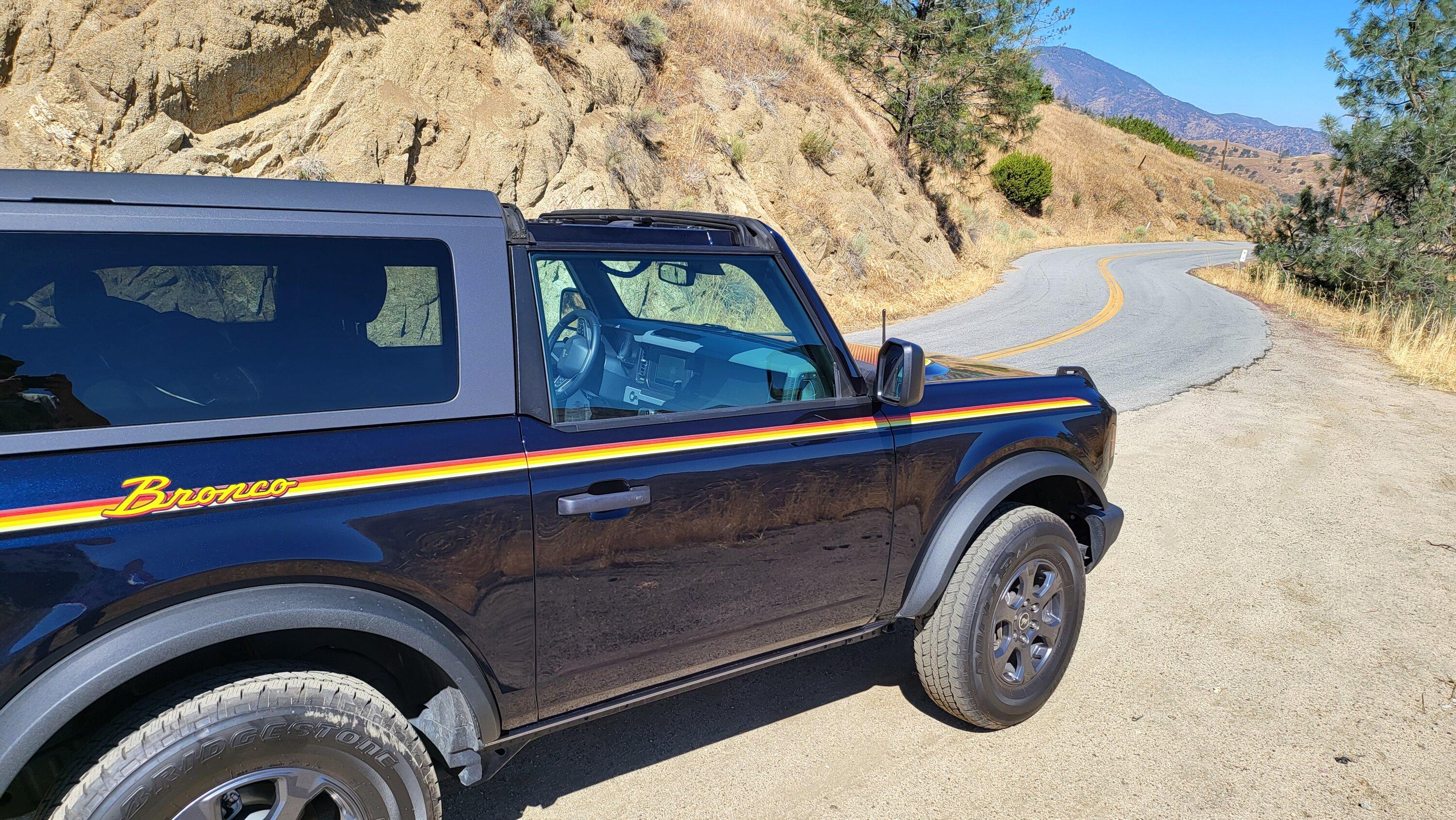 Ford Bronco Tehachapi Loop (California Hwy 58) 20220703_095128