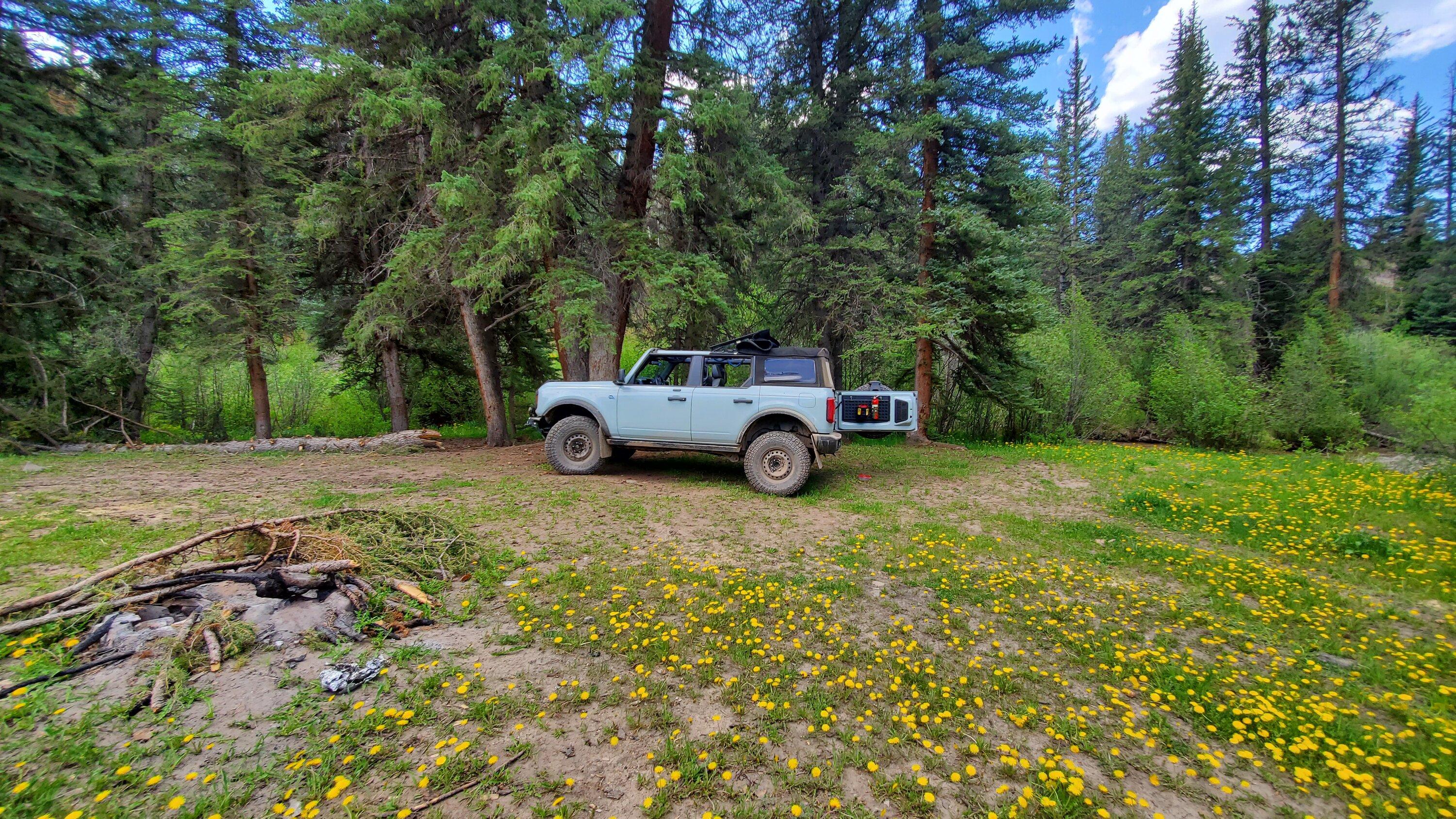 Ford Bronco Tire stability on narrow tires 20220612_122209