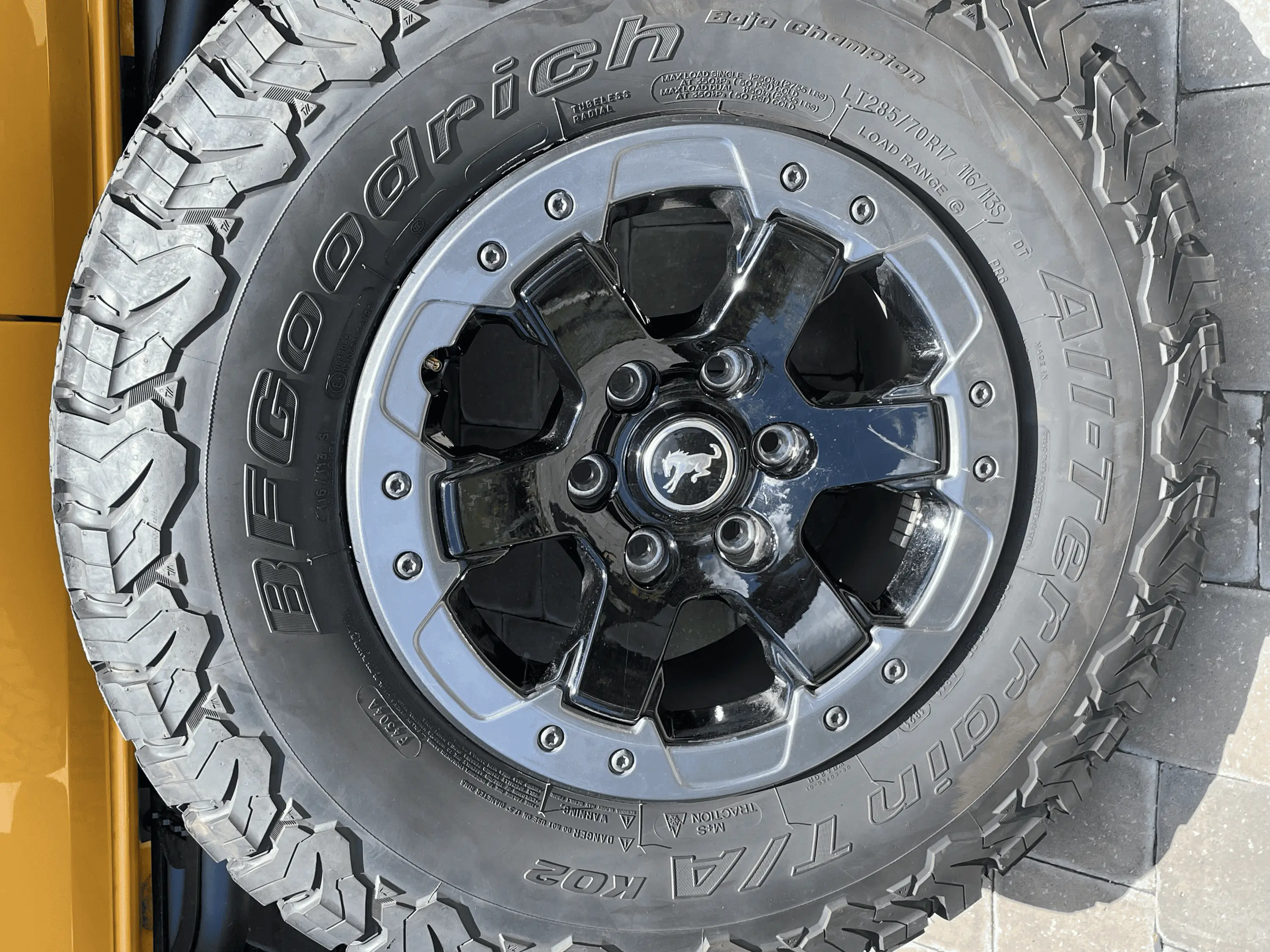 Ford Bronco 5 Badlands Optional Beadlock Capable Wheels w/Sensors tempImagejRDGY1