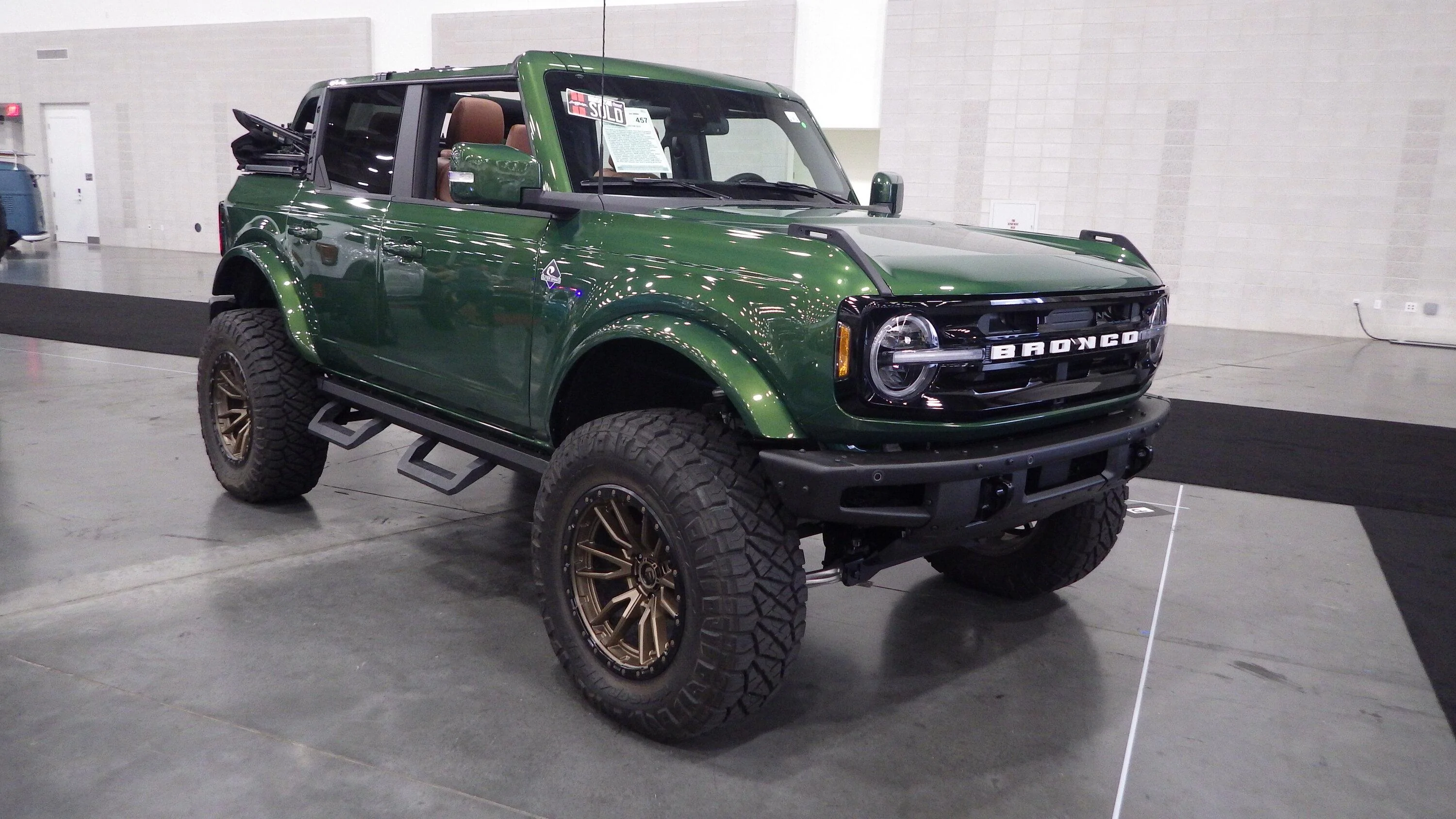 Ford Bronco Bronco fever breaks out at Las Vegas Barrett-Jackson Auto Auction - JULY 2022 the Green