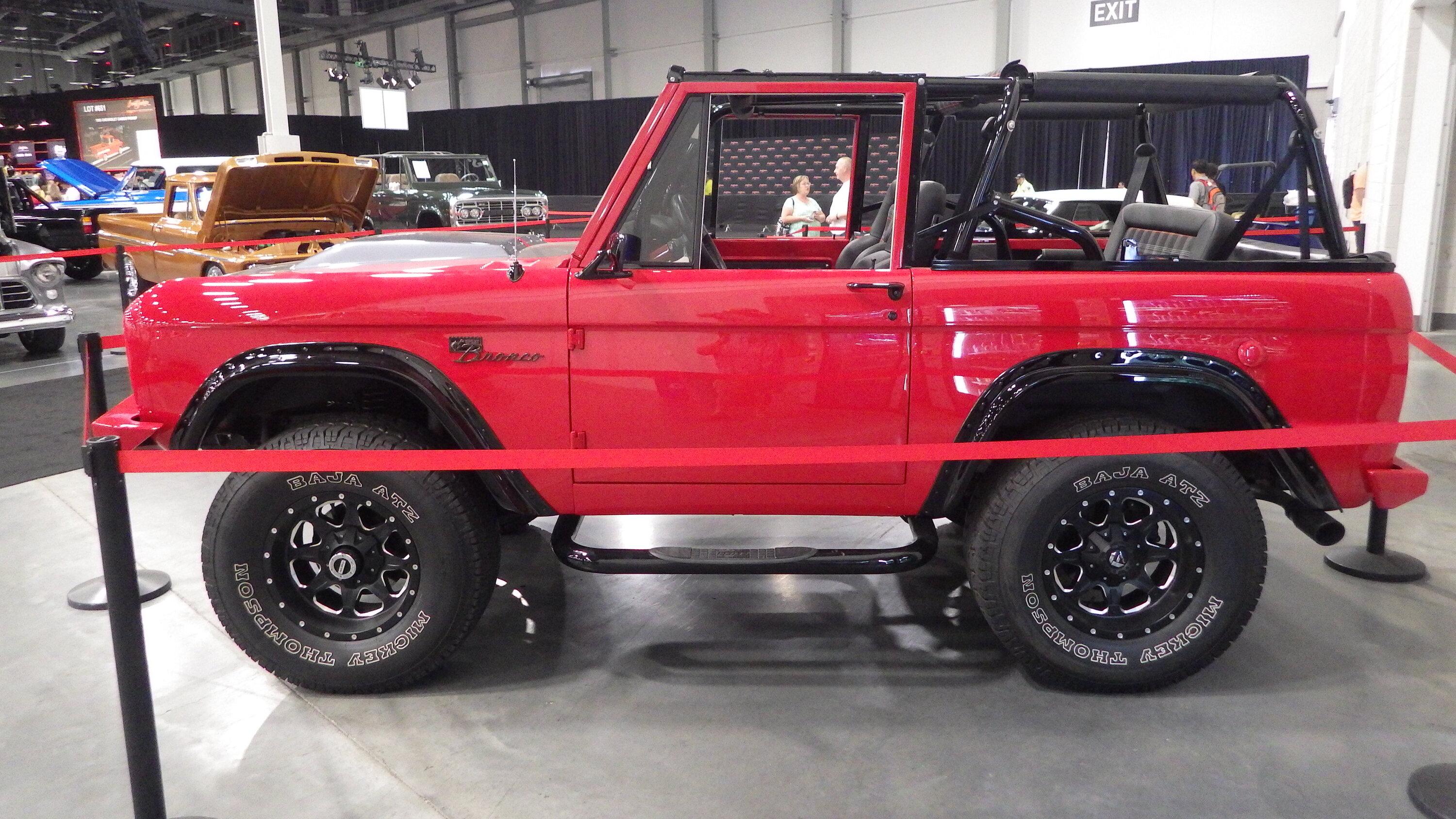 Ford Bronco Bronco fever breaks out at Las Vegas Barrett-Jackson Auto Auction - JULY 2022 Ready RED.JPG