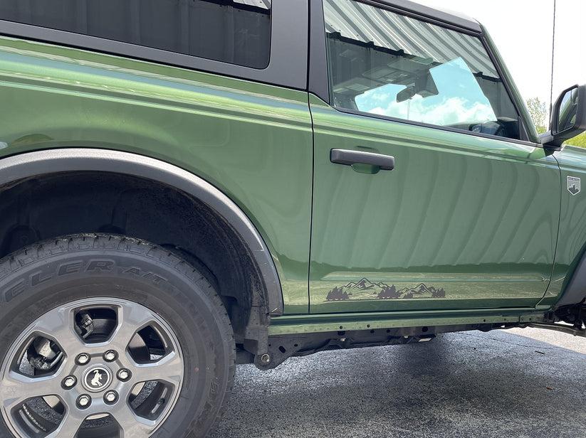 Ford Bronco Bronco Vinyl Rocker Stripes / Decal Giveaway! ford-bronco-rocker-stripes-mountain2