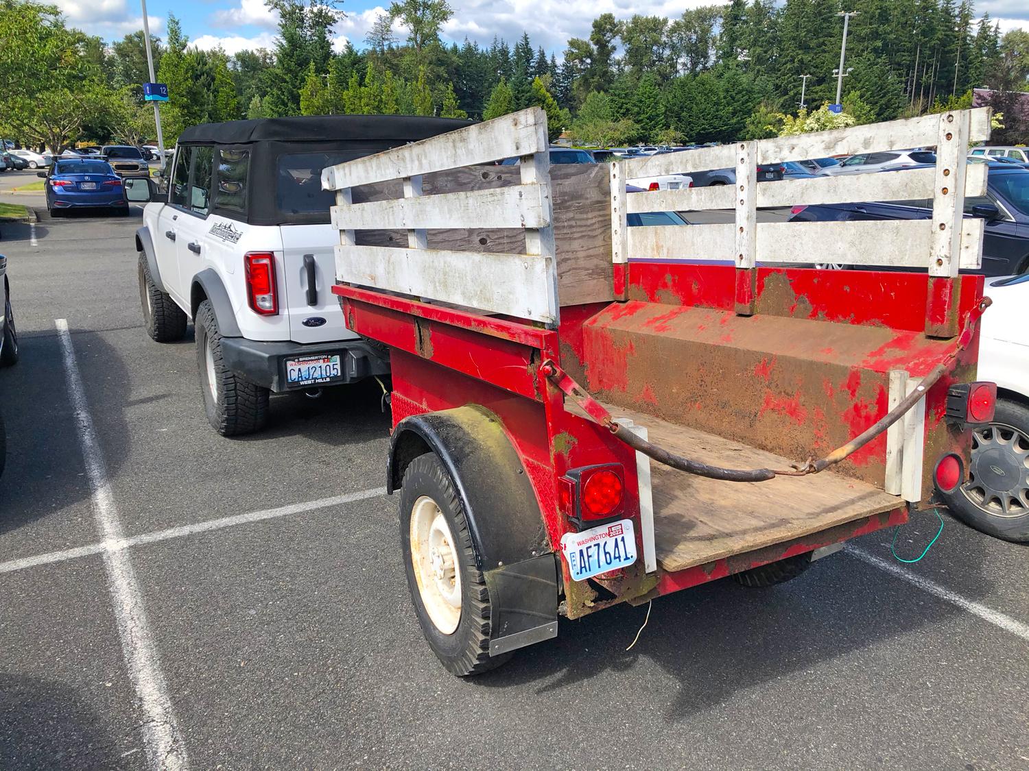 Ford Bronco Broncos Pulling Trailers Pics - Add Yours Trailer-2