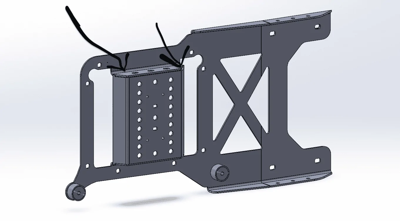 Ford Bronco BAMF Tailgate reinforcement Tire gate support