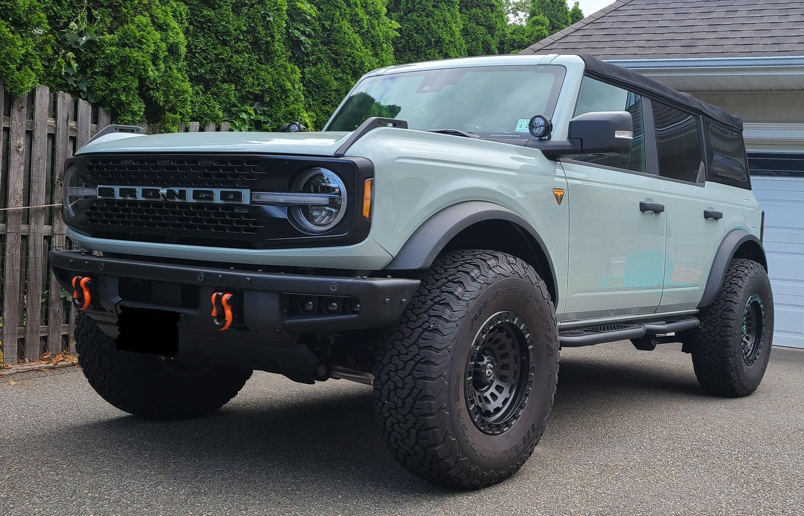 Ford Bronco Anyone installed Zone Offroad 1" leveling kit? 20220618_091843 (4)