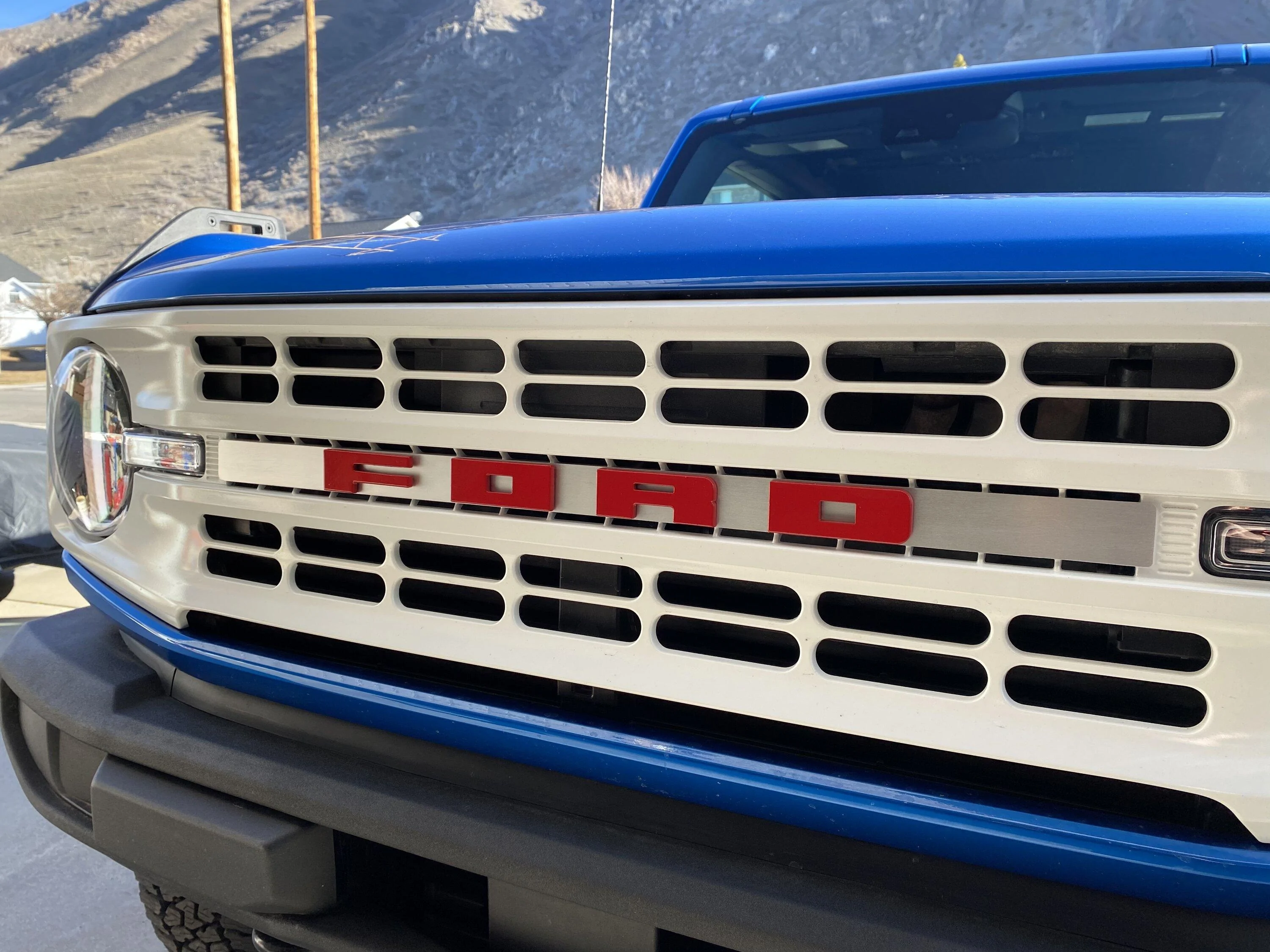 Ford Bronco DIY budget Heritage Grill w/ FORD Lettering 2C6BF8CE-ECA5-4252-855A-9F73AF8CB3C7