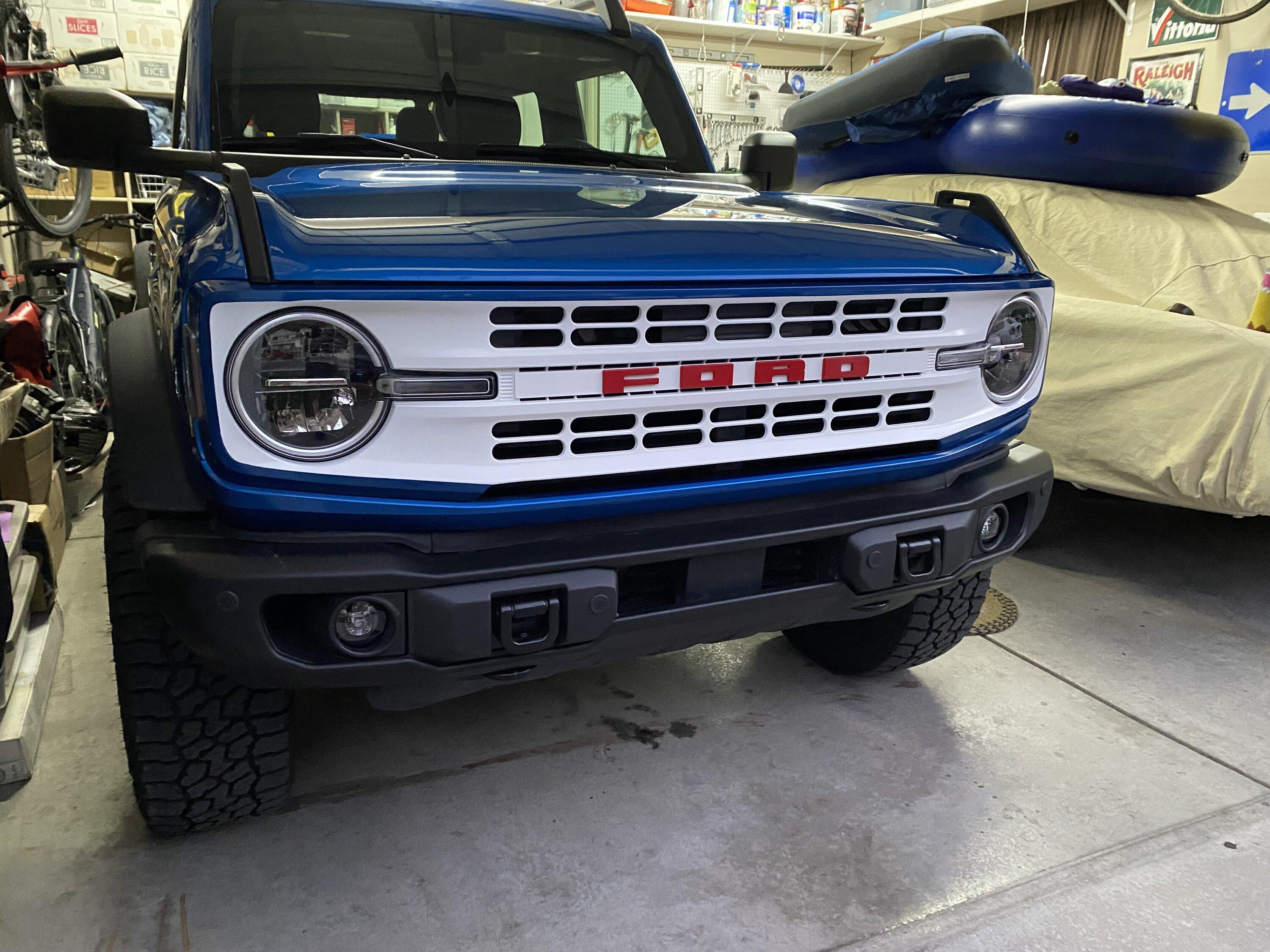 Ford Bronco DIY budget Heritage Grill w/ FORD Lettering 9A198973-0CA3-4DE7-9FED-19E02C74B5E7