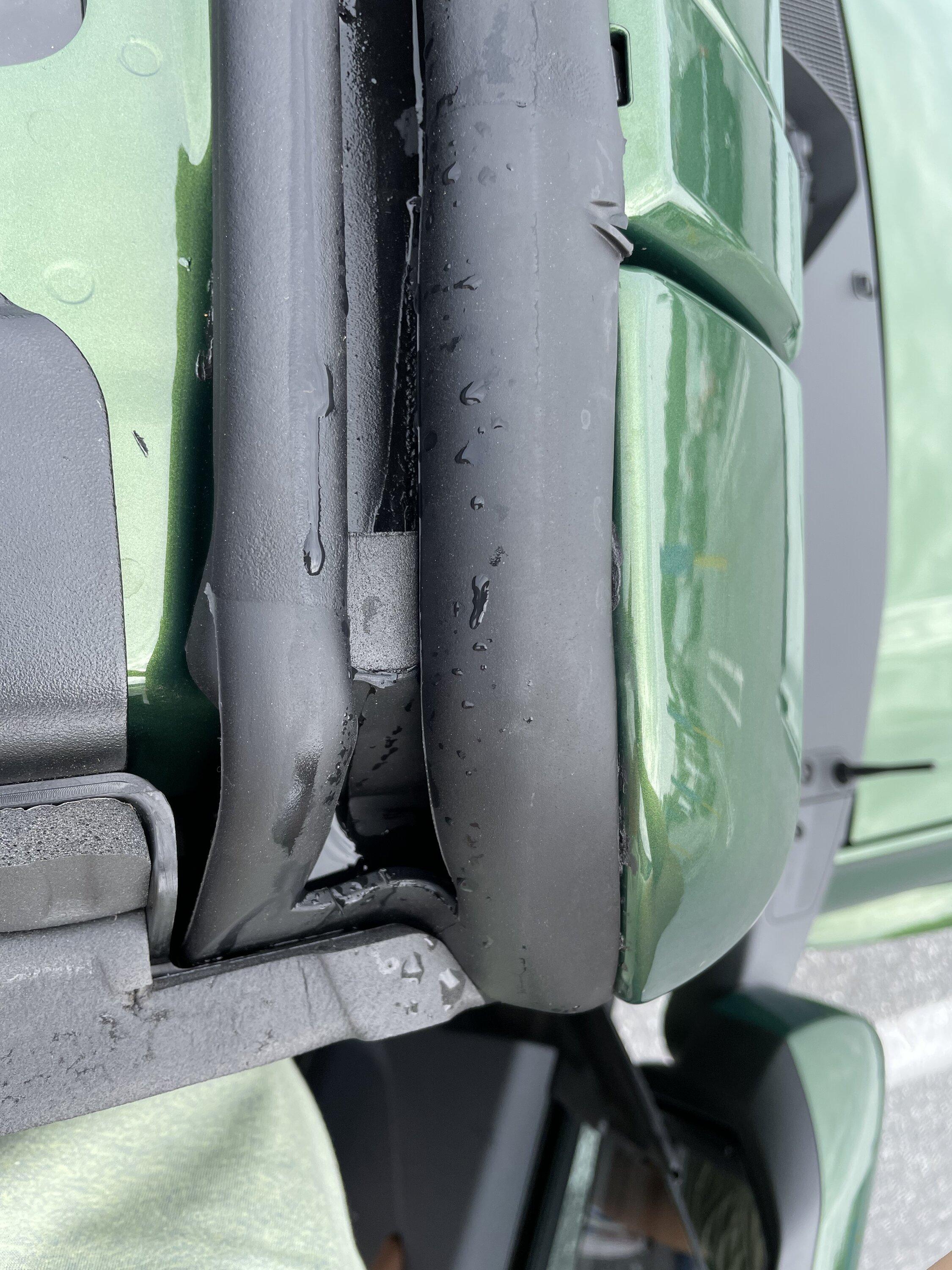 Ford Bronco MIC 2.0 leaking into A pillar trim B138F04D-67D7-4EE8-821E-86DC64C5CE53