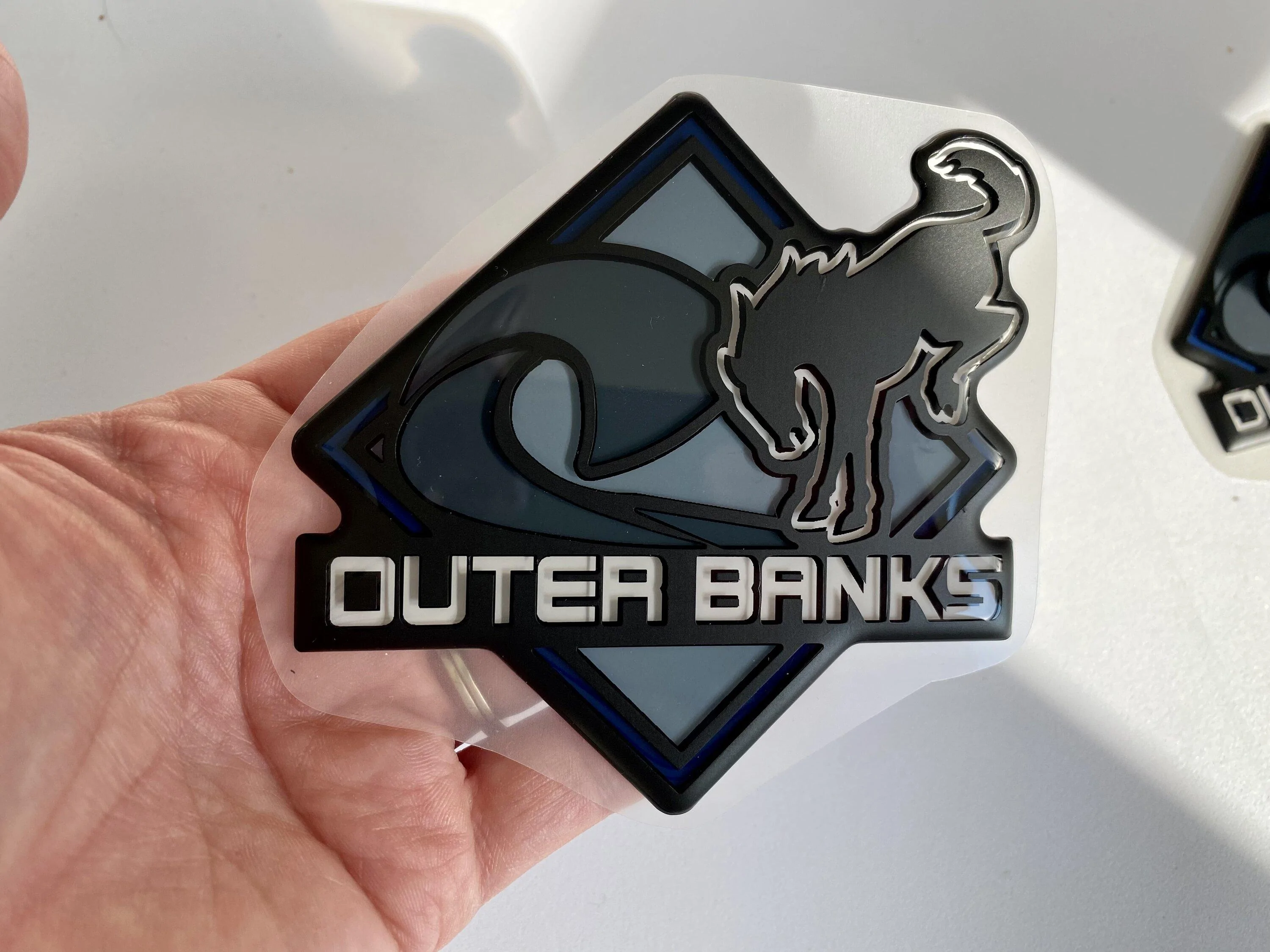 Ford Bronco Fender Badges Custom OuterBanks $110 shipped 35B33230-6D6B-4BB6-9431-DEC167C4A496