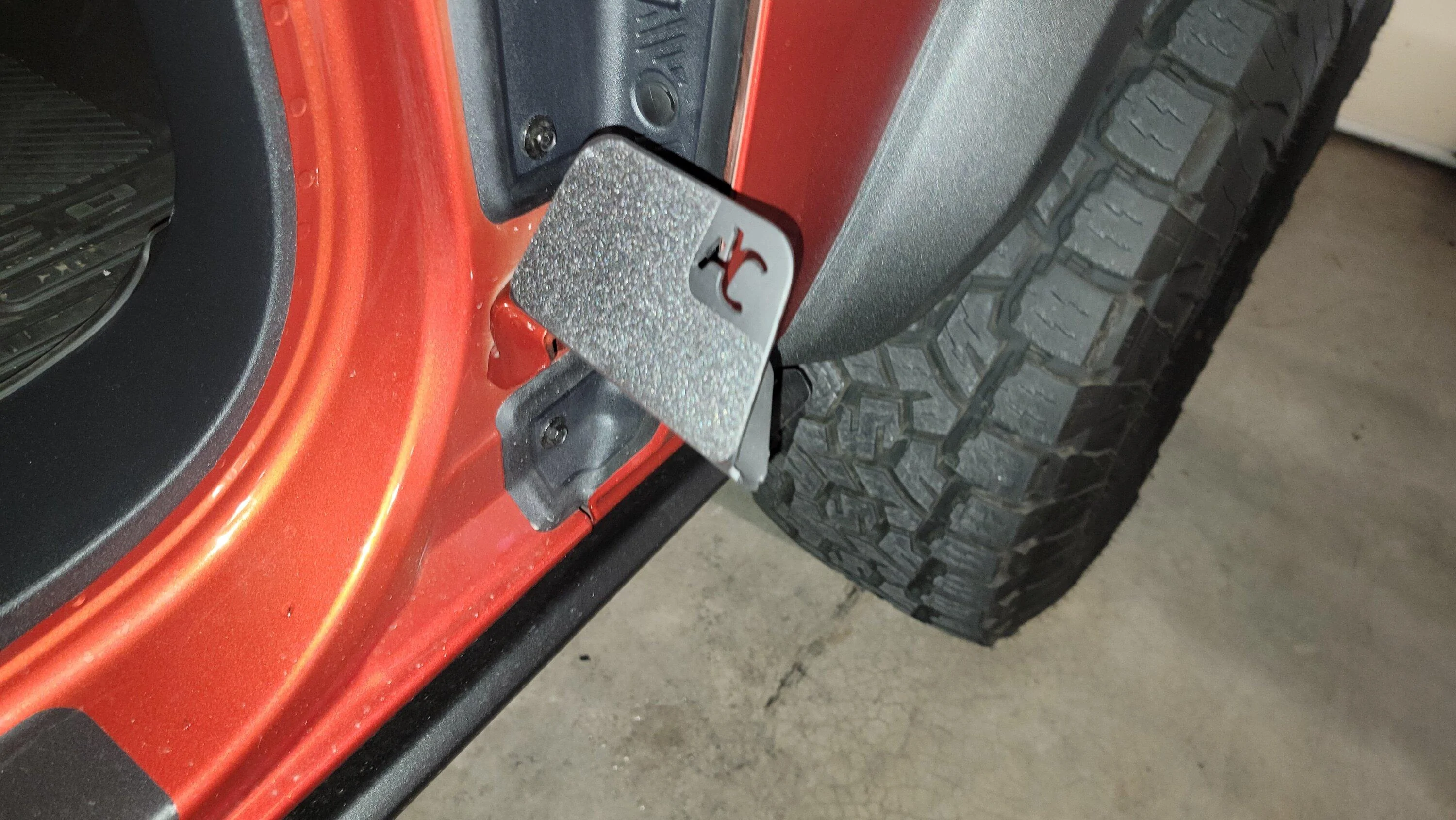 Ford Bronco Doors off foot rest 1657062176977
