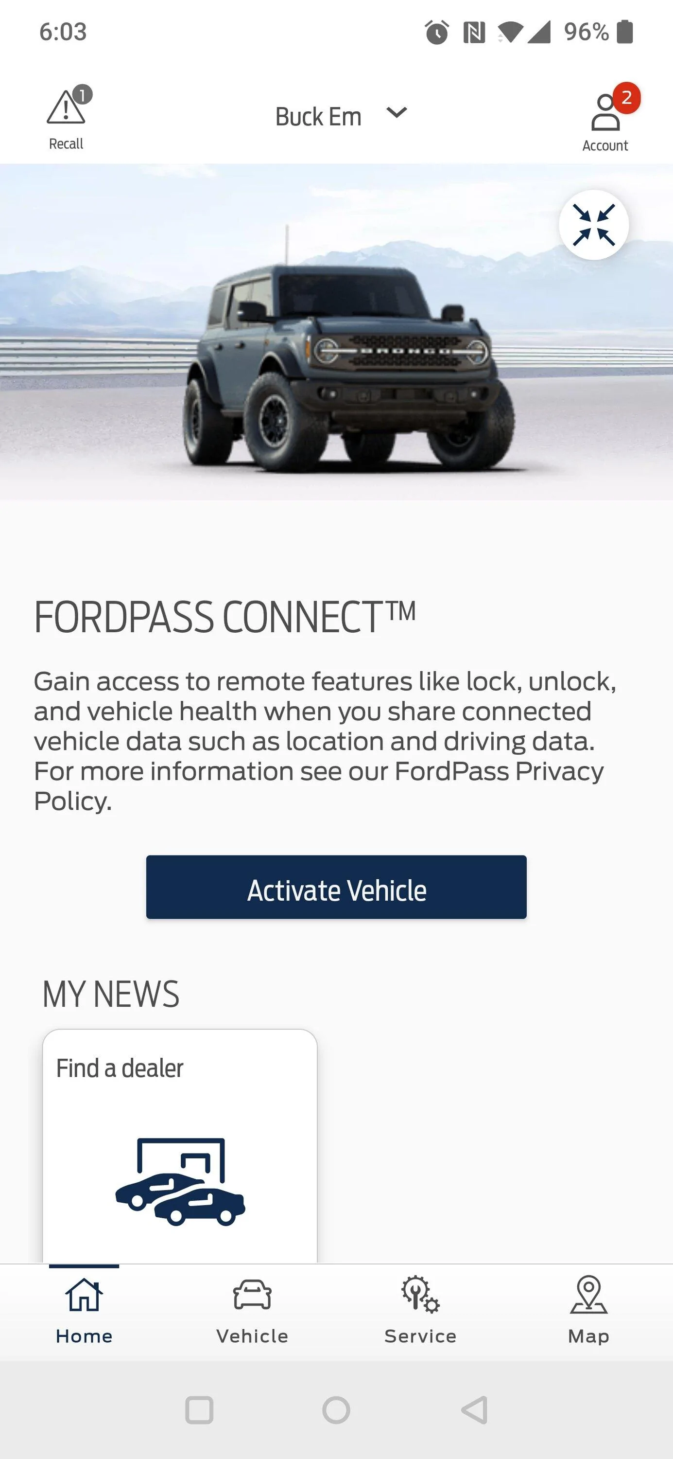 Ford Bronco 06/27/22  Build week group Screenshot_20220706-060346