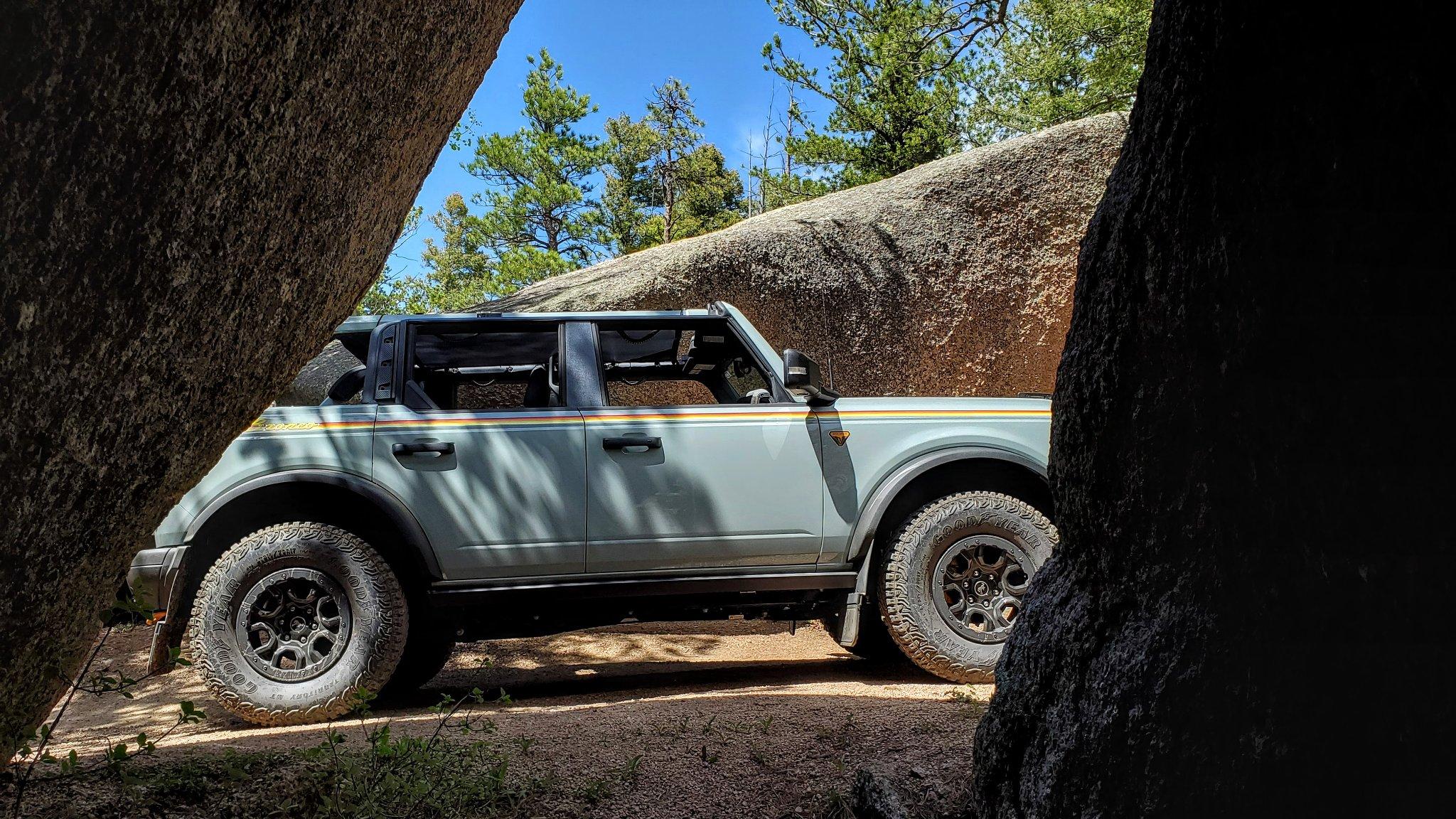 Ford Bronco No Rocks For My Badlands broncorocks