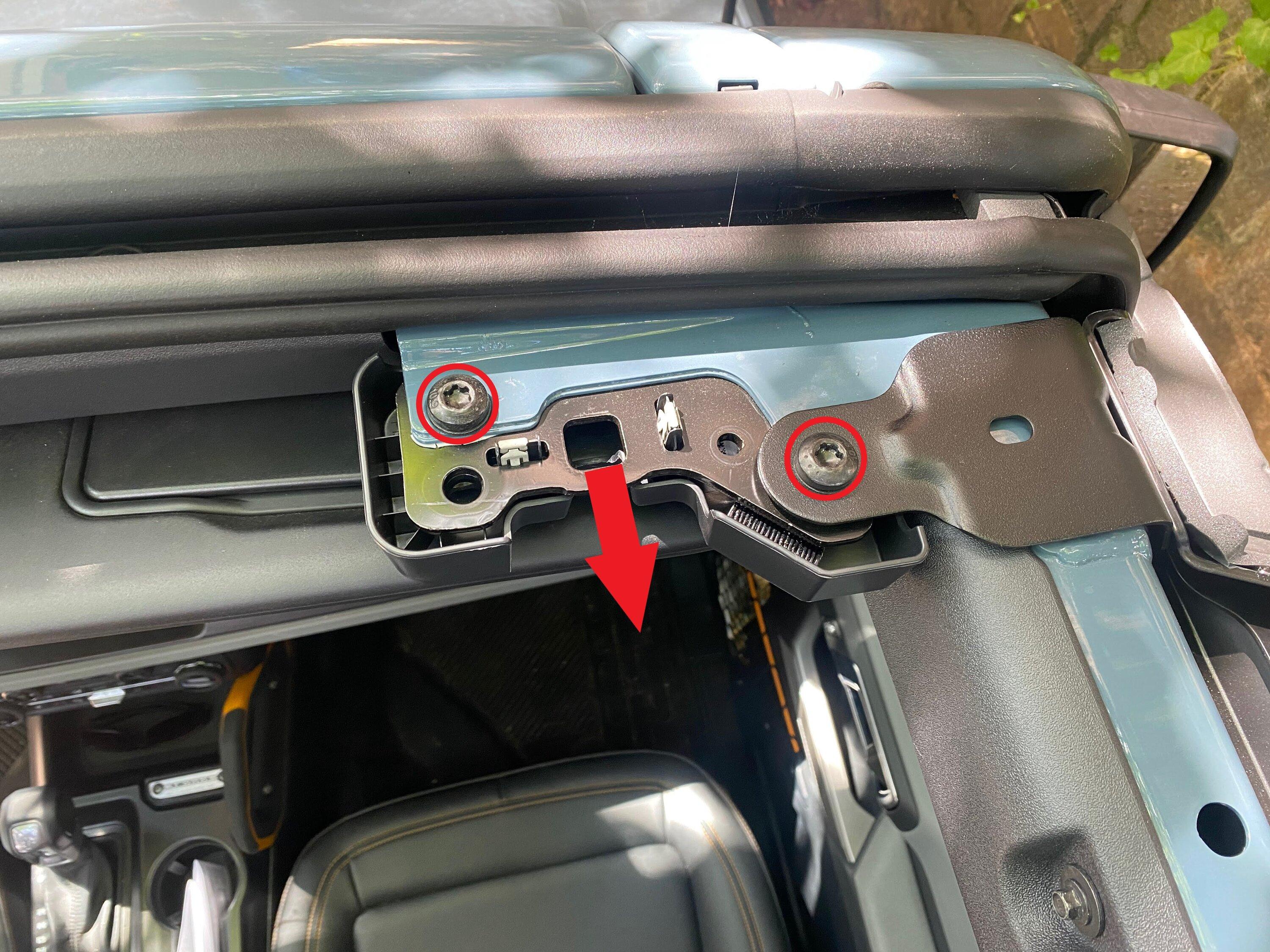 Ford Bronco Bronco BestTop Issue adjustment