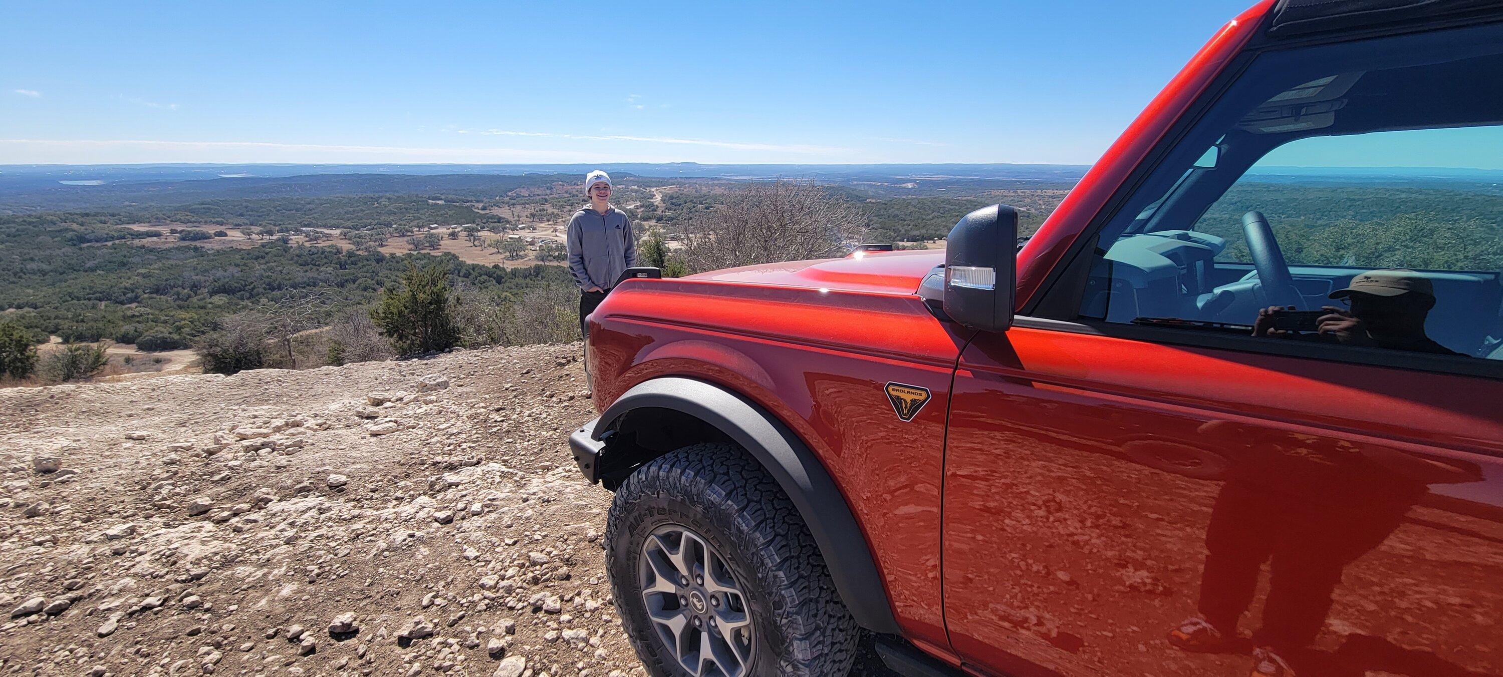 Ford Bronco No Rocks For My Badlands 20220219_125657