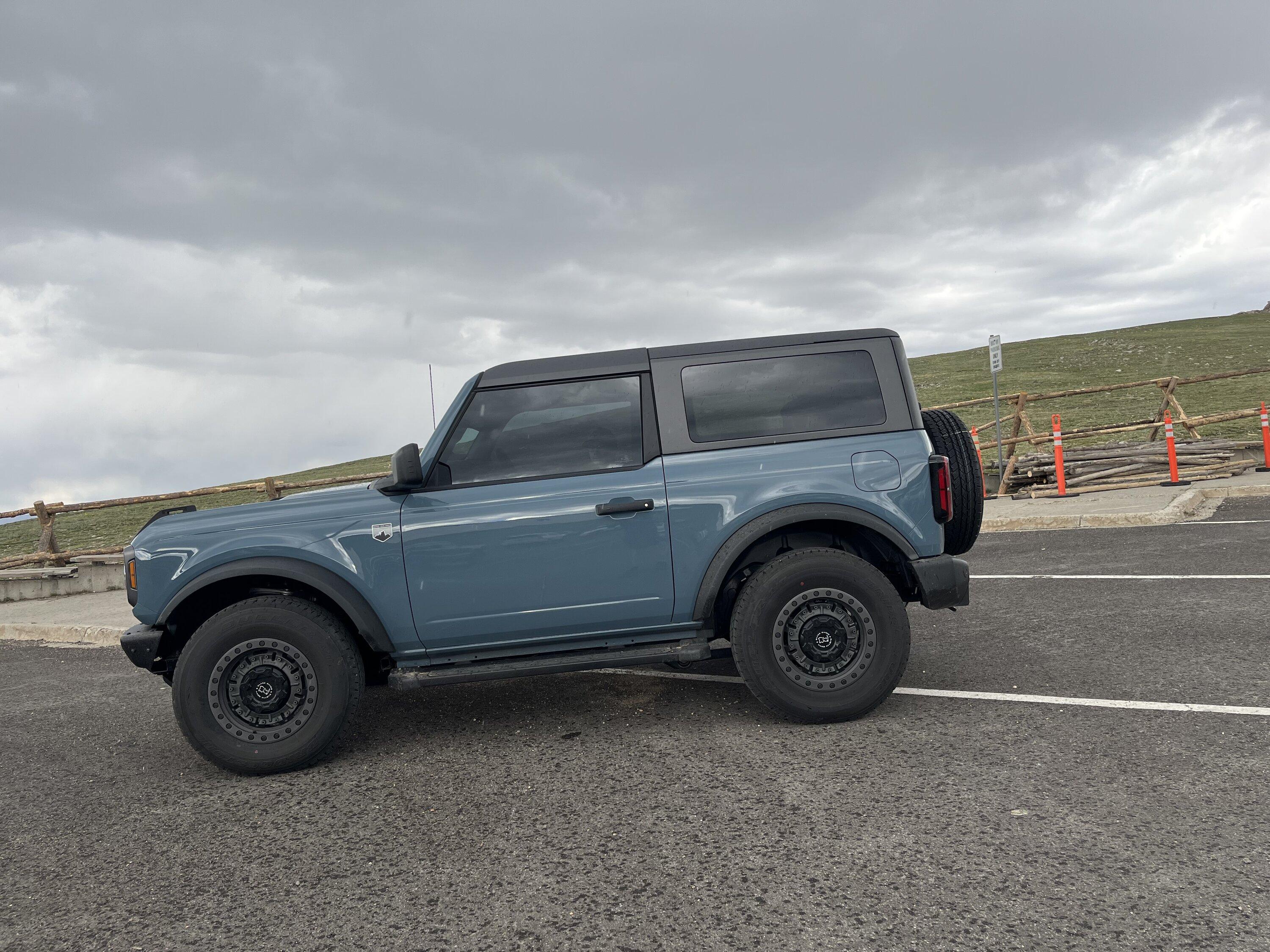 Ford Bronco Show us your installed wheel / tire upgrades here! (Pics) IMG_7371