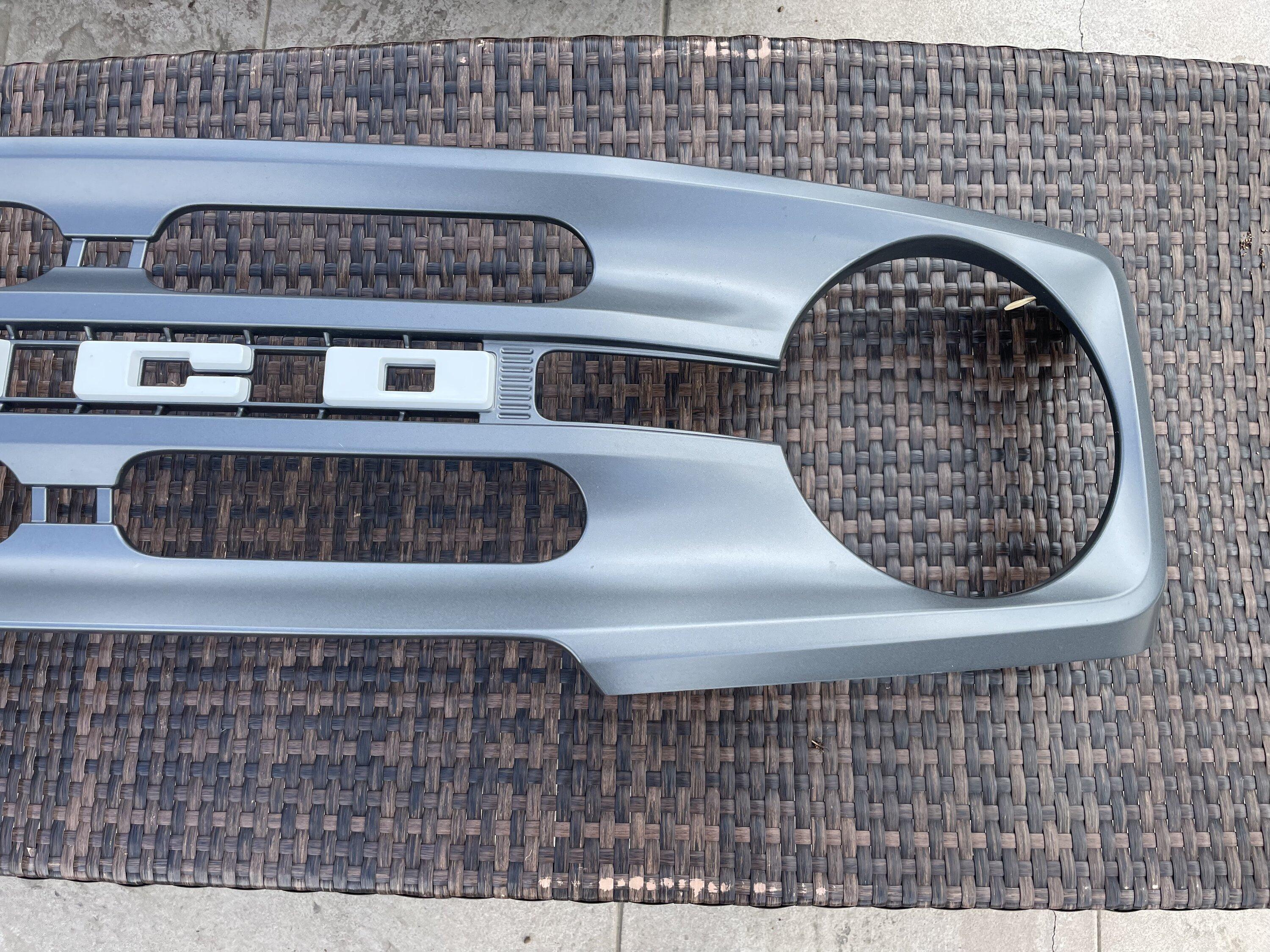 Ford Bronco WTS - Big Bend Grille 7CE64DD7-2B72-46CF-A7E1-5CD0CBF0F44D