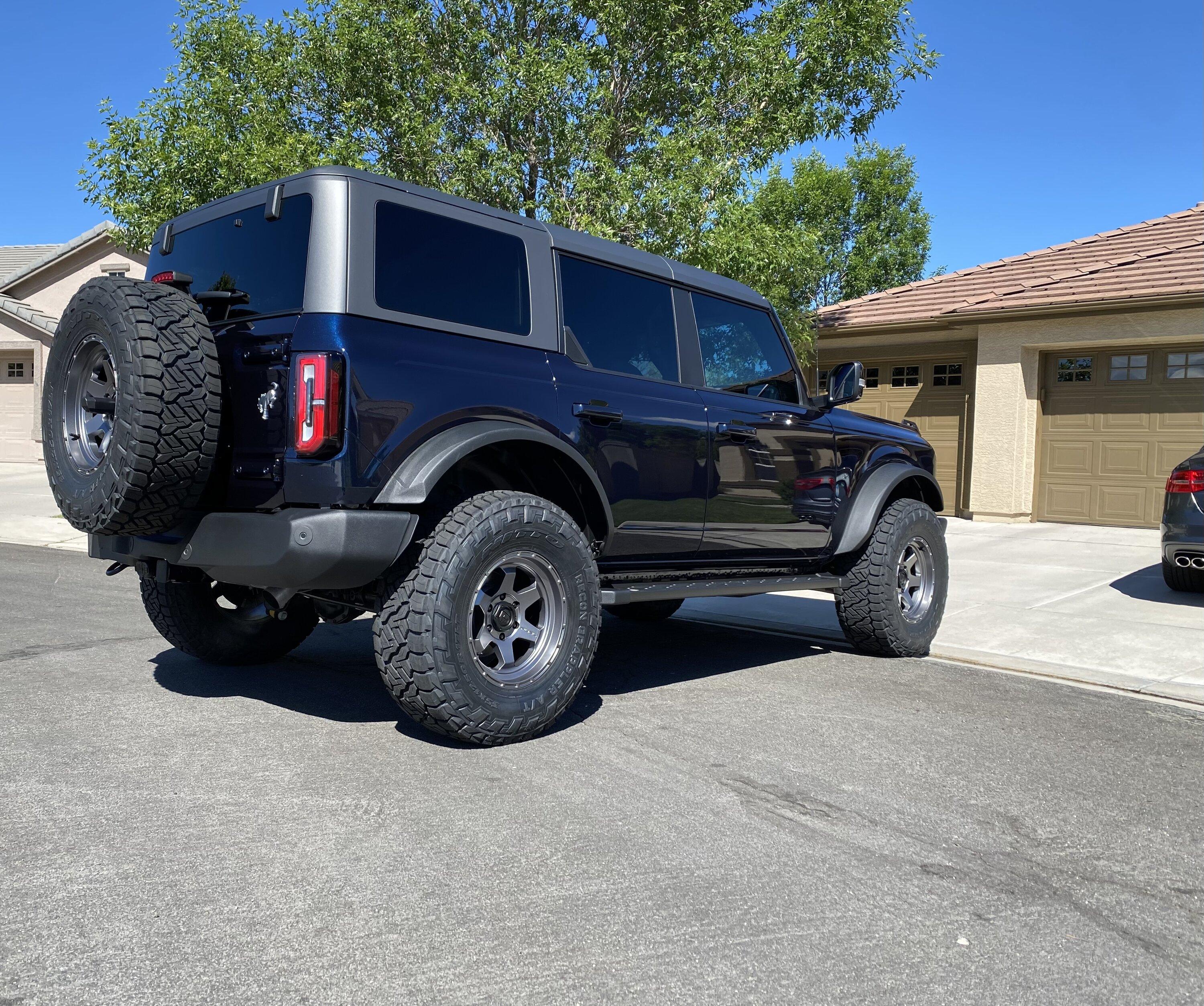 Ford Bronco Show us your installed wheel / tire upgrades here! (Pics) B4AEAF8D-7A46-4092-8395-519B0250375C