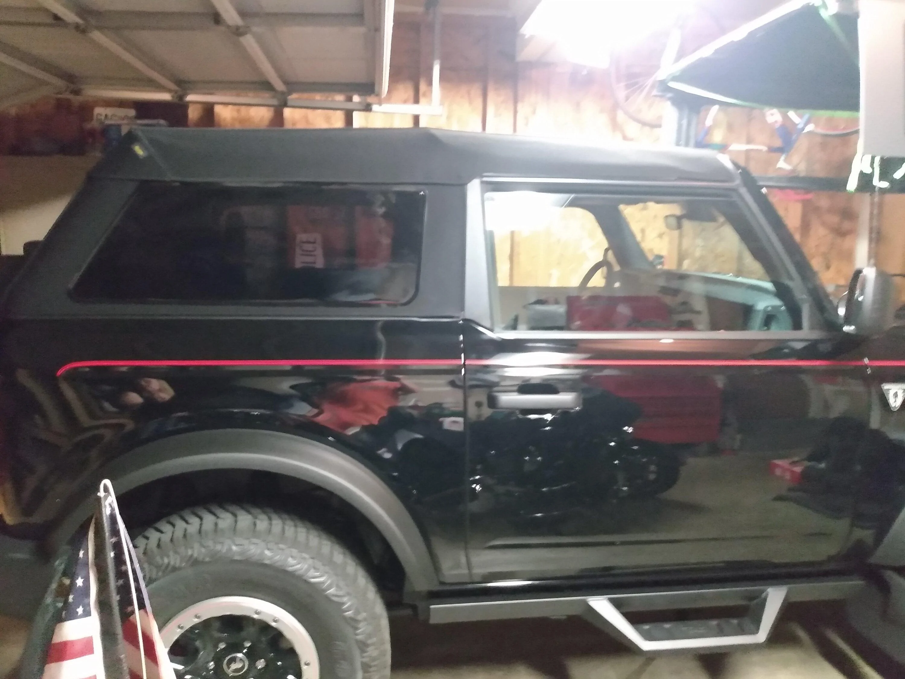 Ford Bronco Bestop Trektop installed. Loving the look, fit and function IMG_20220704_212322458