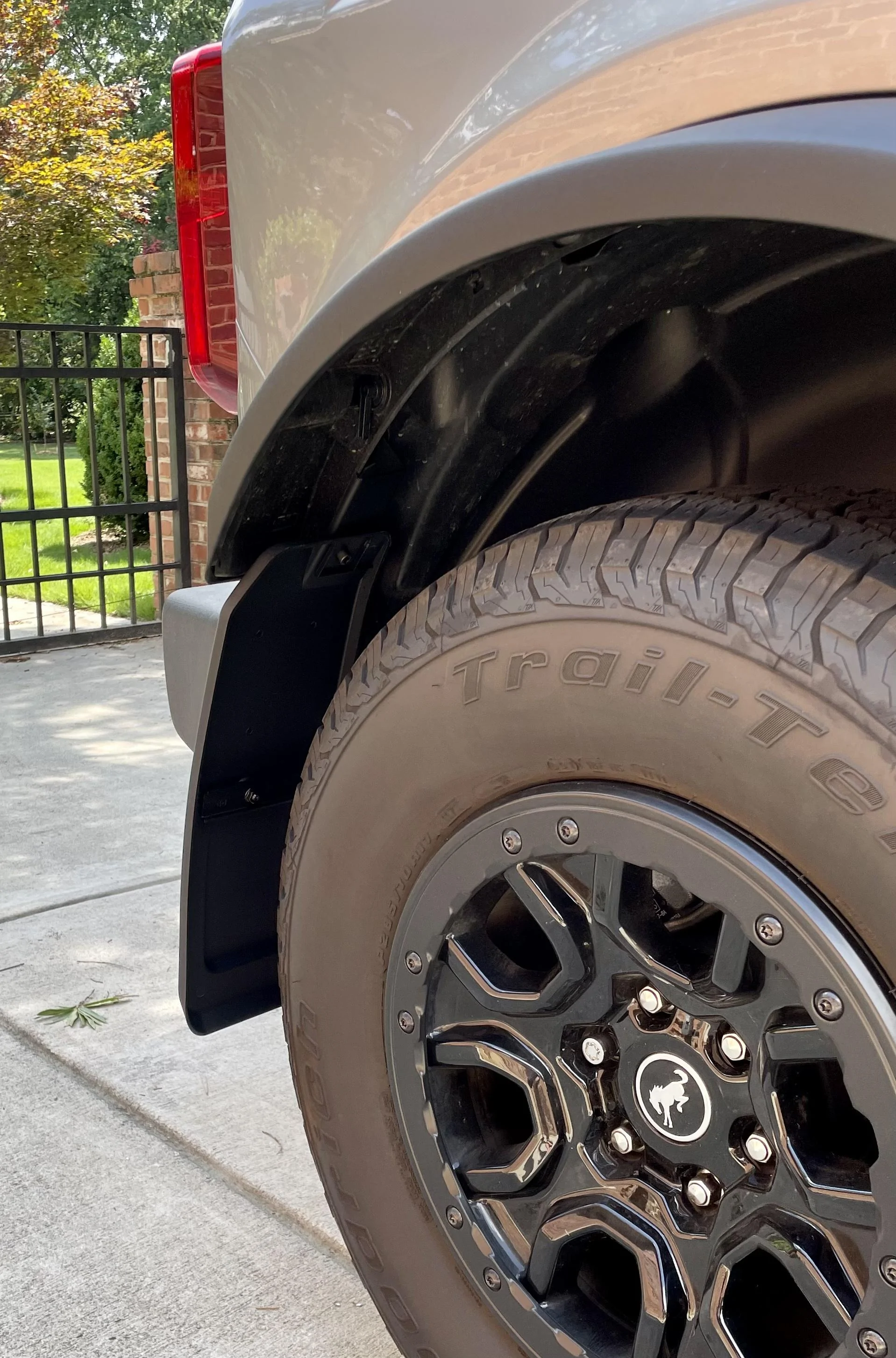 Ford Bronco Mabett front mud flaps installed E9B091E4-45DC-4361-907C-BA81E24383BB