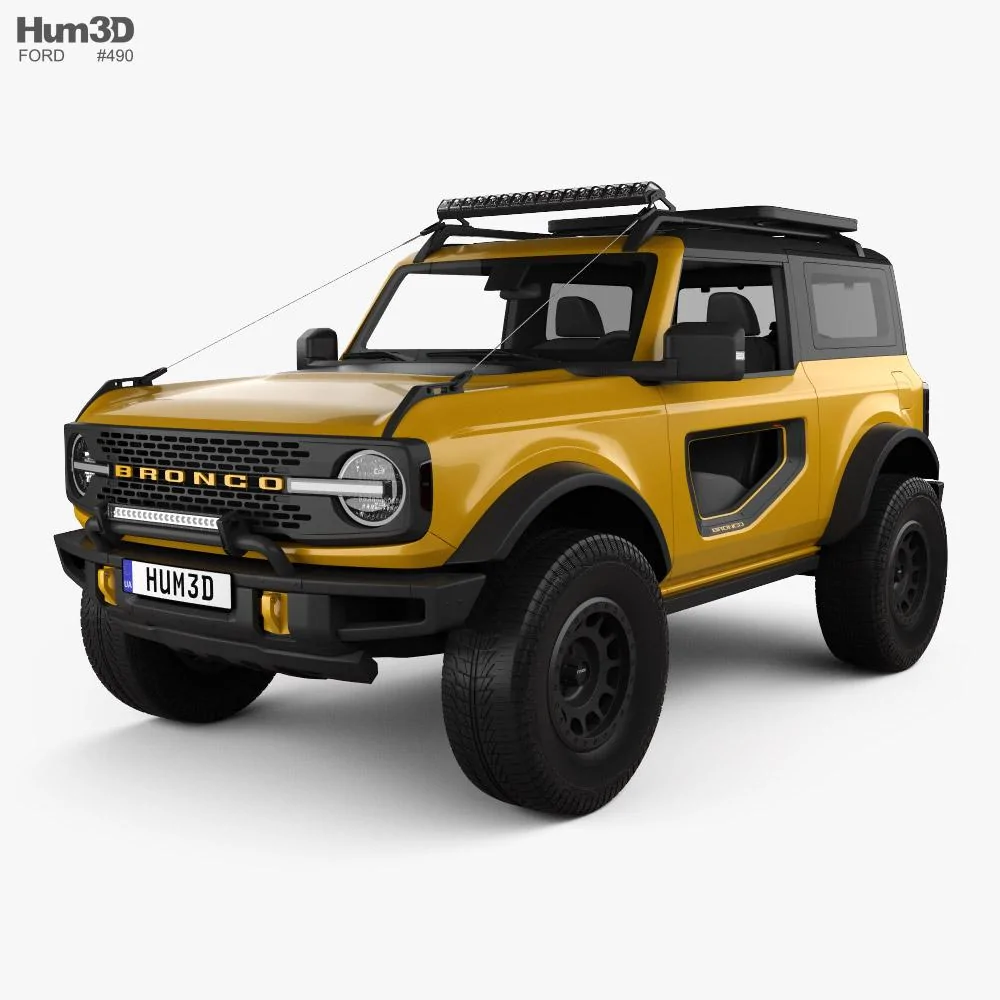 Ford Bronco 4 Door Bronco Colors 3D Model Visualized Ford_Bronco_Mk6_U725_2door_Preproduction_2020_1000_0001