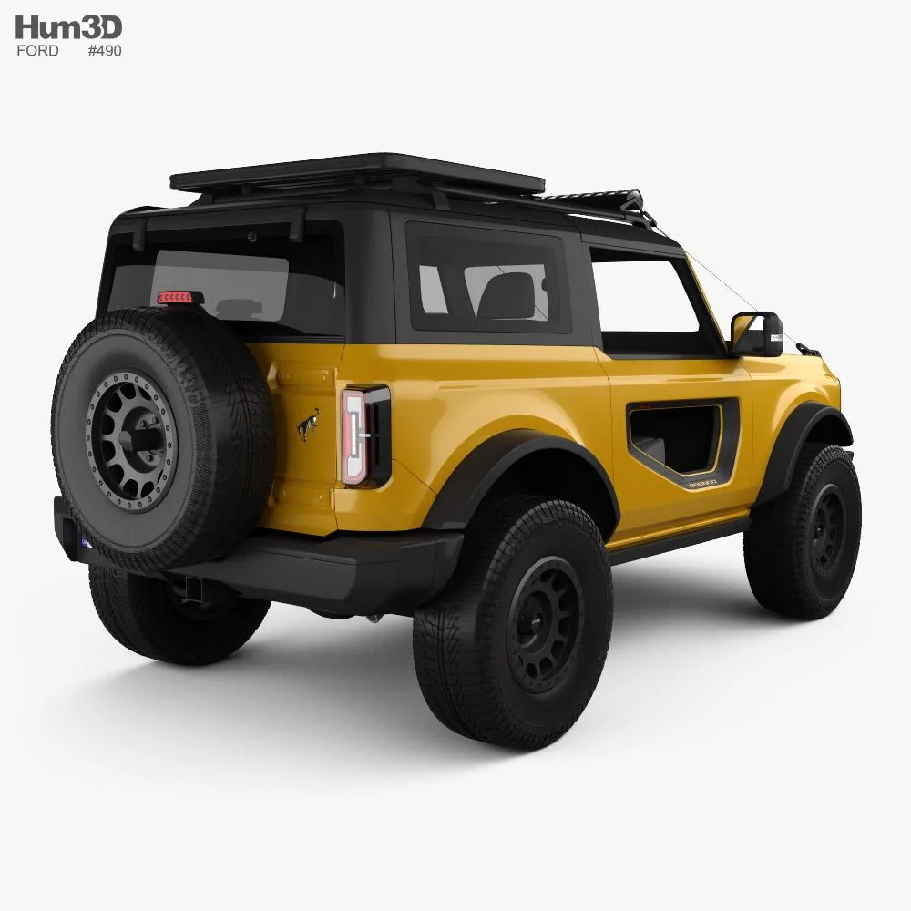 Ford Bronco 4 Door Bronco Colors 3D Model Visualized Ford_Bronco_Mk6_U725_2door_Preproduction_2020_1000_0002