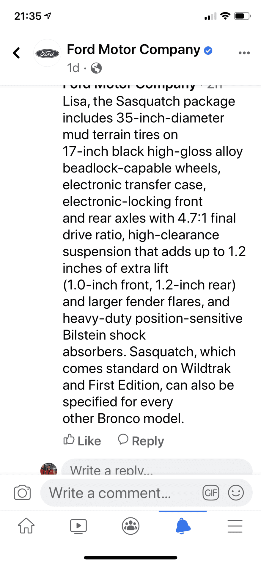 Ford Bronco Automatic On Demand 4x4...is it worth 10 Benjamins? B09BD917-F940-4B26-B392-03F9B076B102