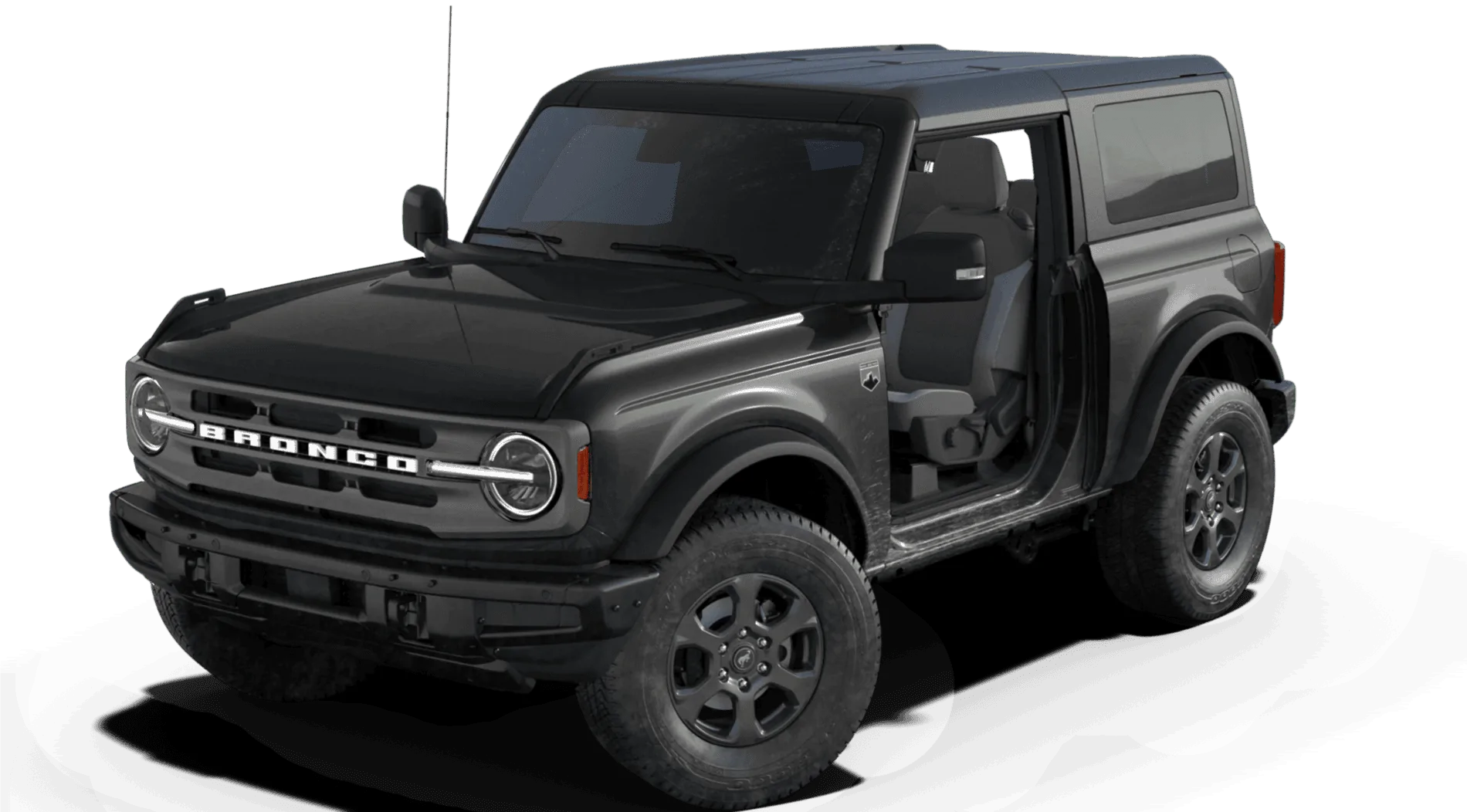 Ford Bronco Carbonized Gray Paint Thread bigbend-corrected