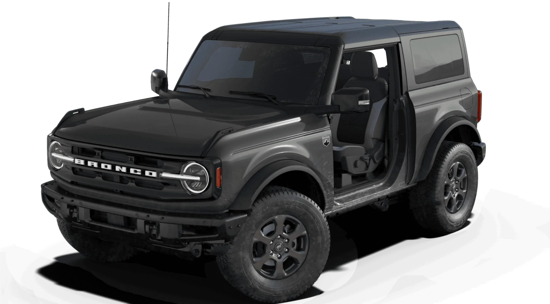 Ford Bronco Carbonized Gray Paint Thread bigbend-modded