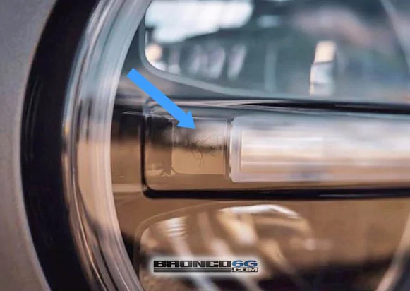 Bucking Bronco Easter Egg Ford Bronco LED Headlights Close Up.jpg
